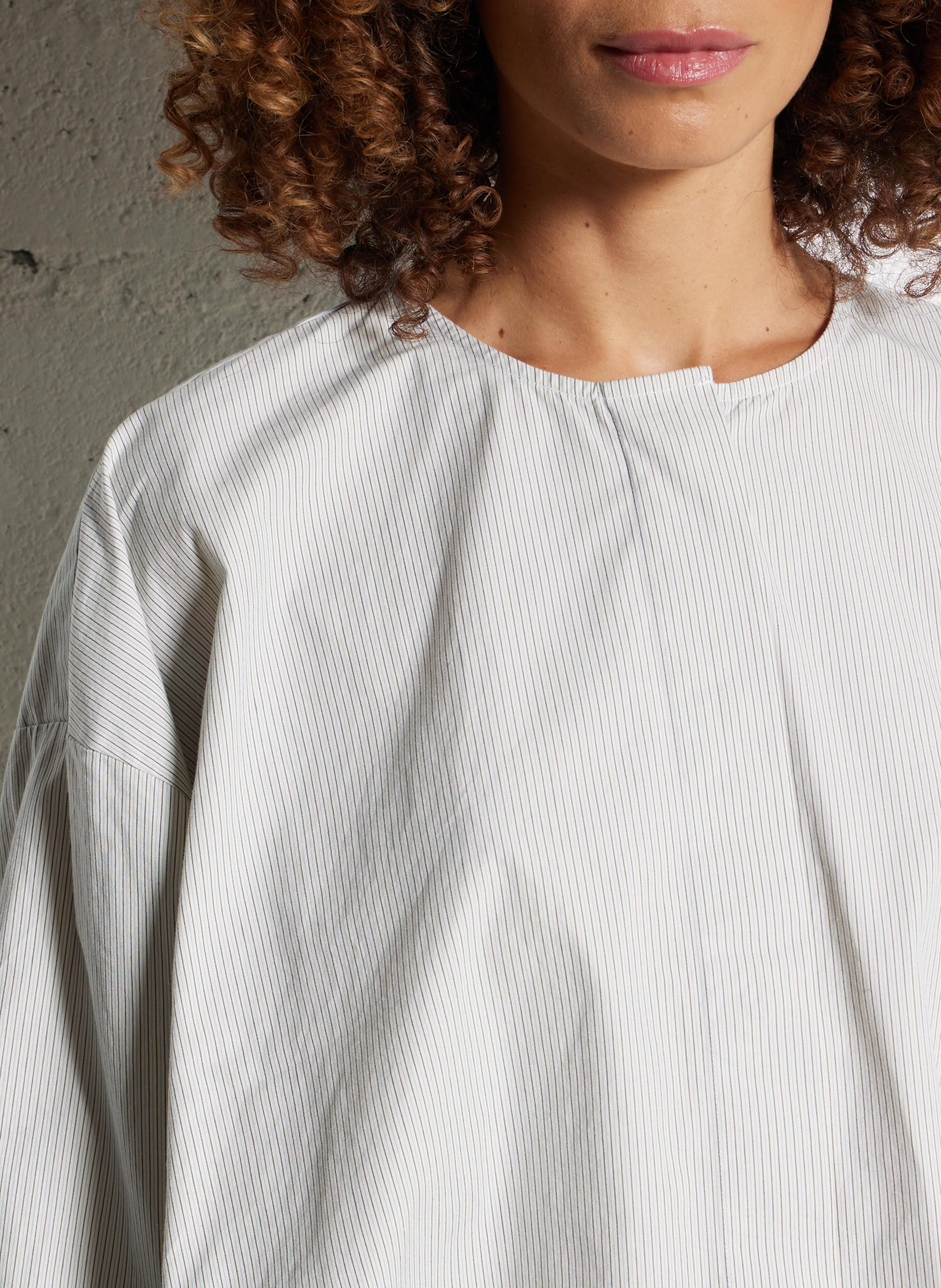 Katoenen oversized blouse BELLEROSE Blauw