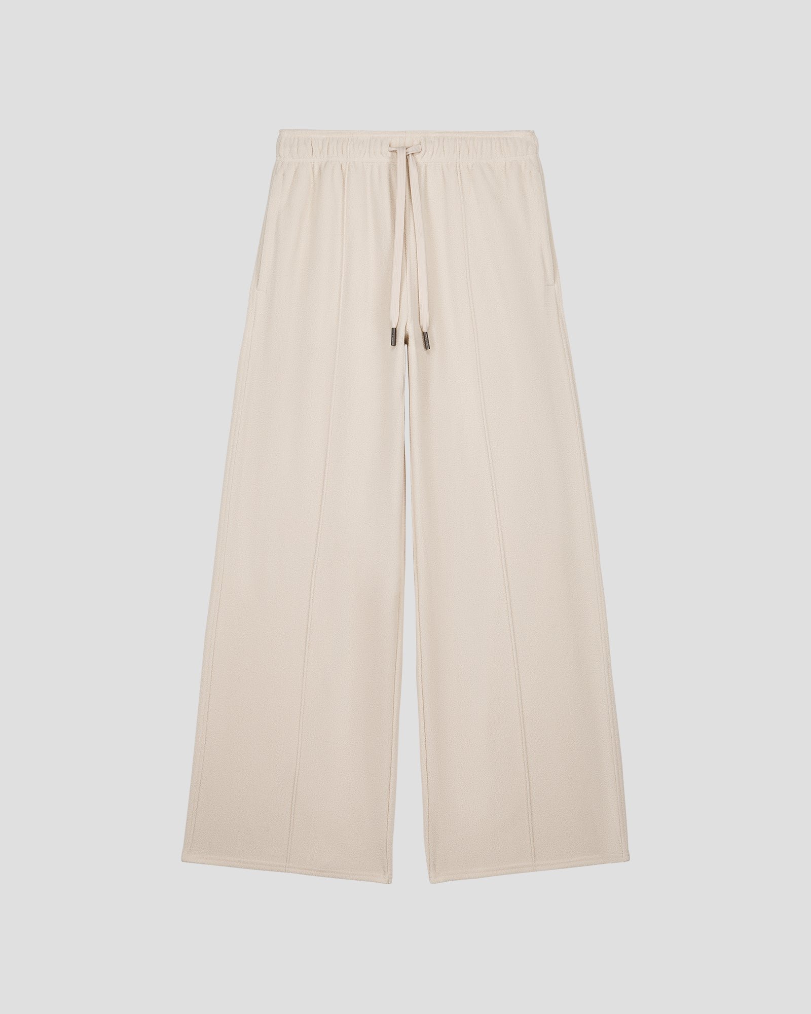 Silvia fleece pants JOTT White