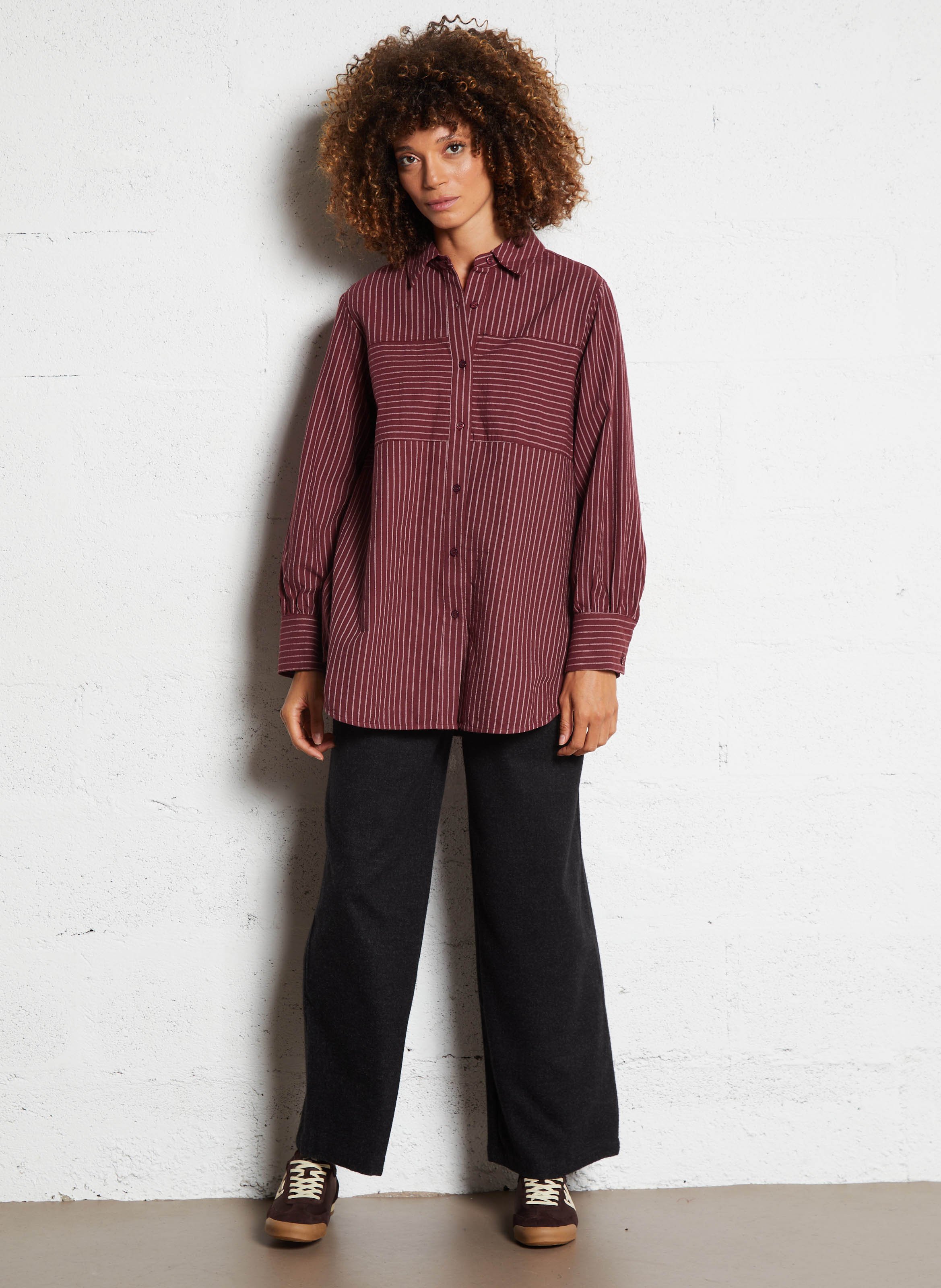 Pantalon large  SEE U SOON Noir