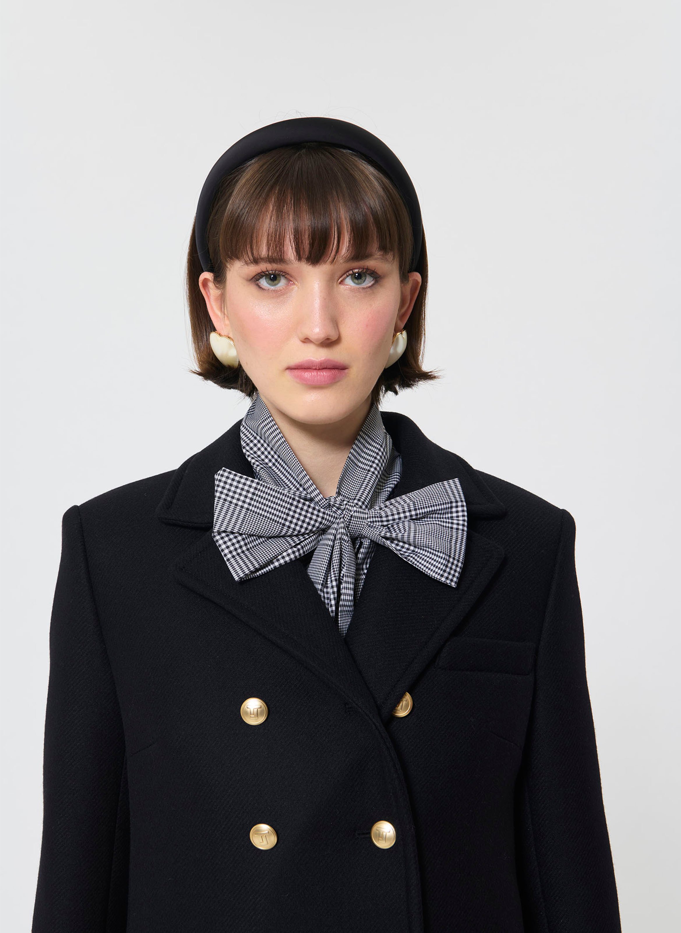 Coat TARA JARMON Black