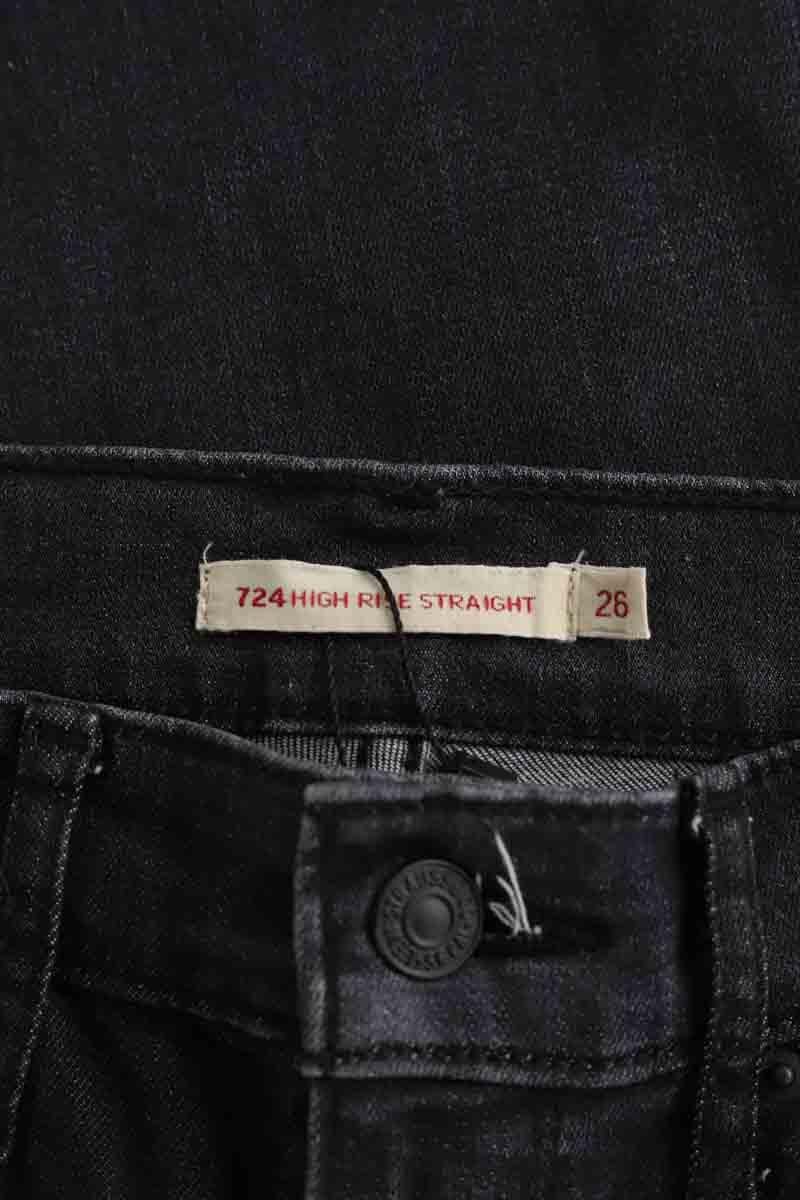 Straight Leg Jeans 724 LEVI'S - Seconde main Grey