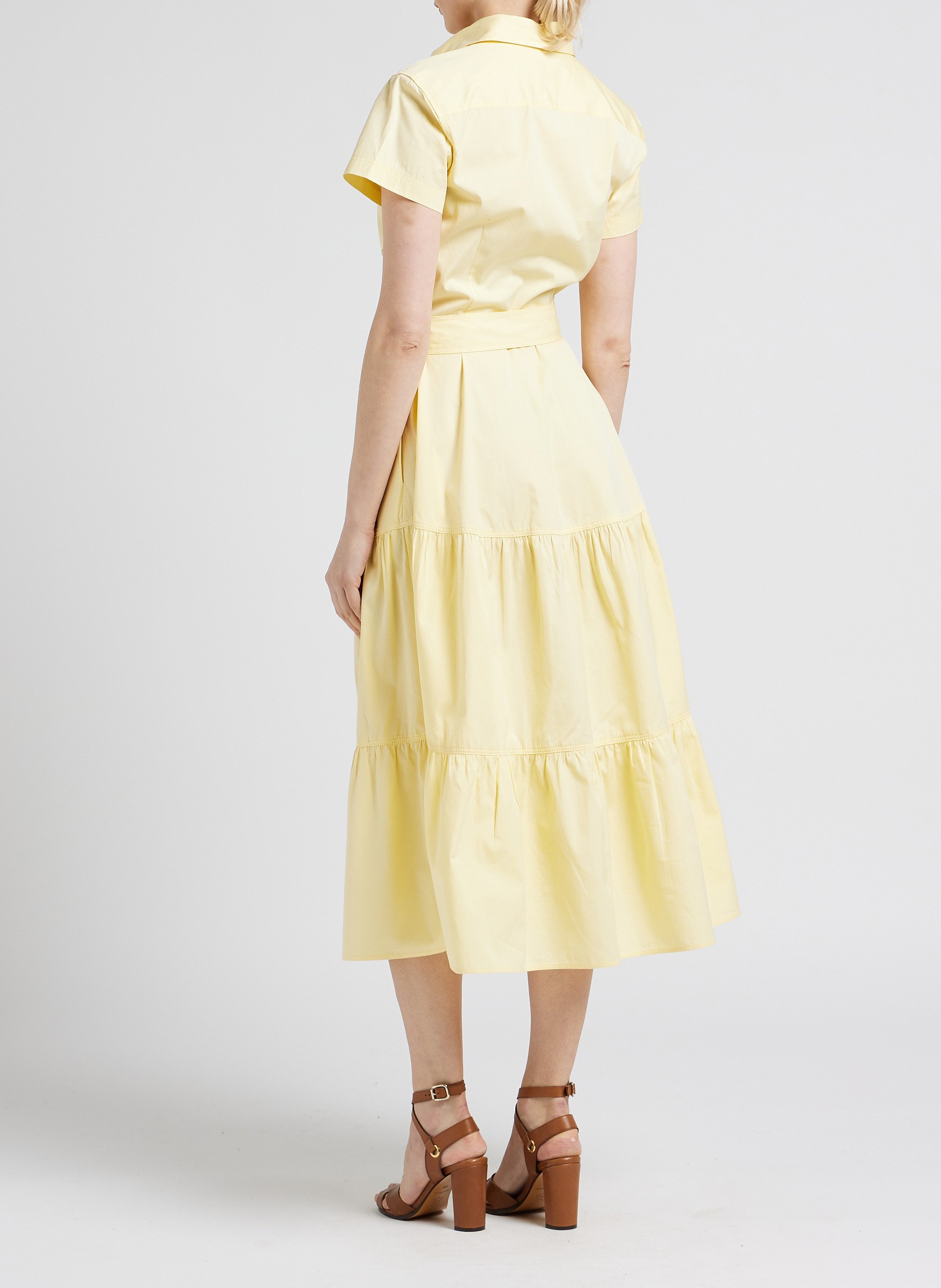 Katoenen overhemdjurk POLO RALPH LAUREN Geel