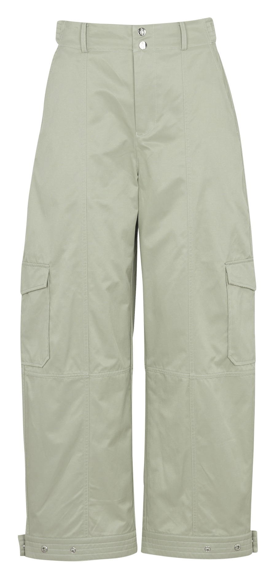 Cotton-blend cargo pants BERENICE Green