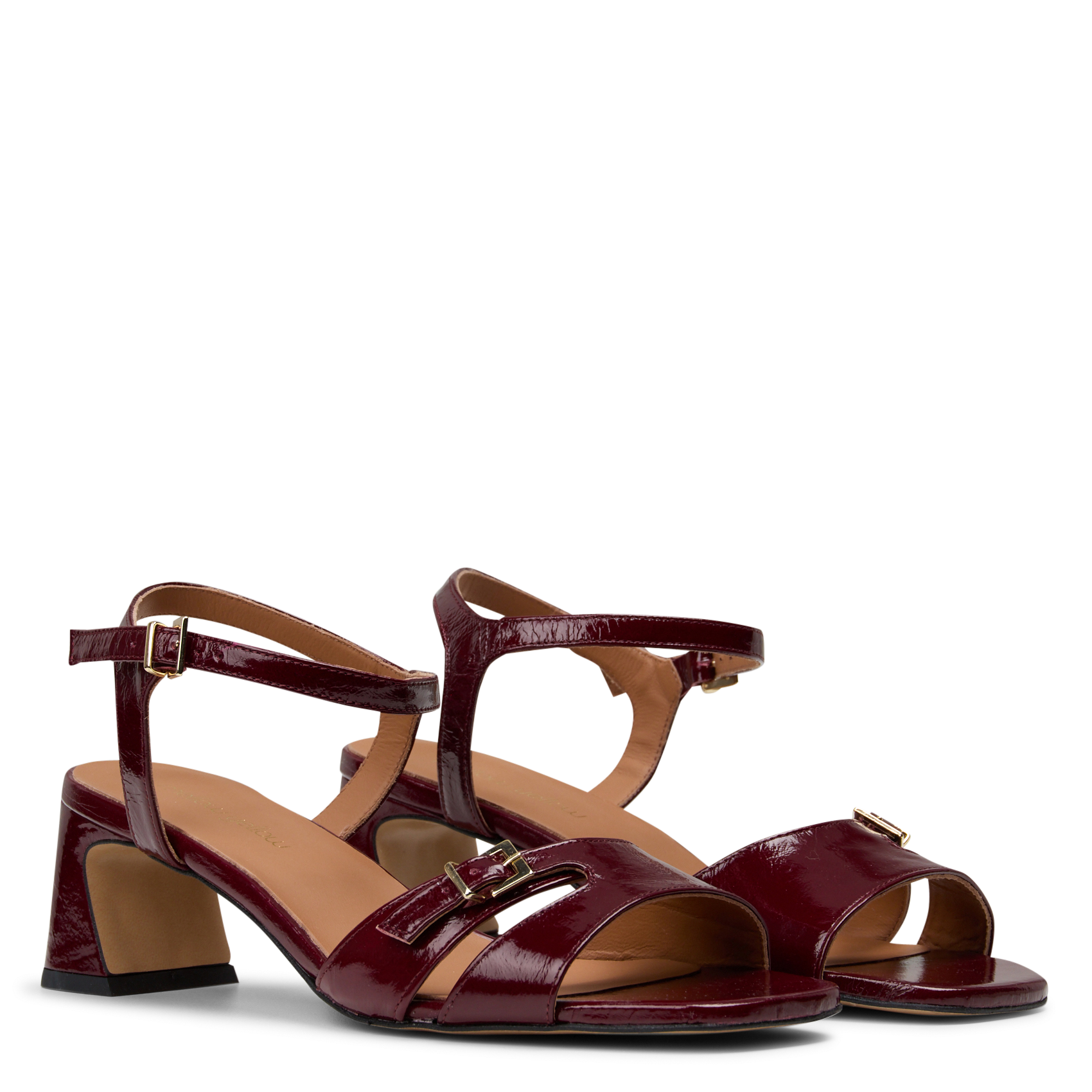 Caflo suede high sandals MELLOW YELLOW Red