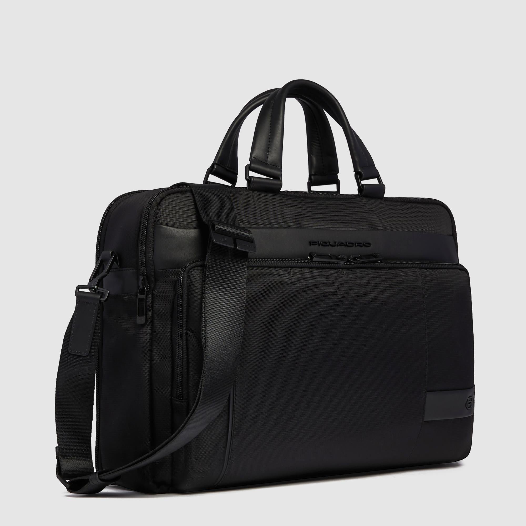 15.6" Laptop Bag PIQUADRO Black