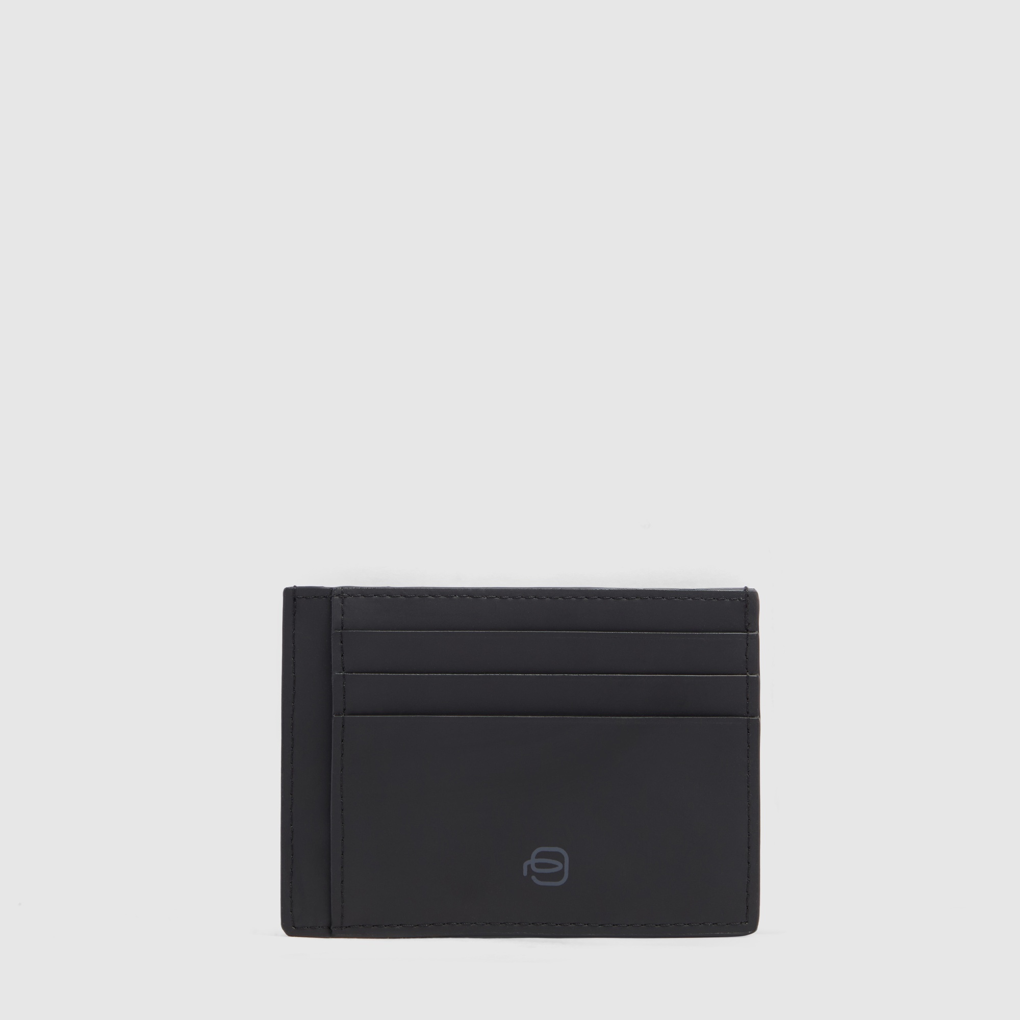 Slim men's credit card holder PIQUADRO Black
