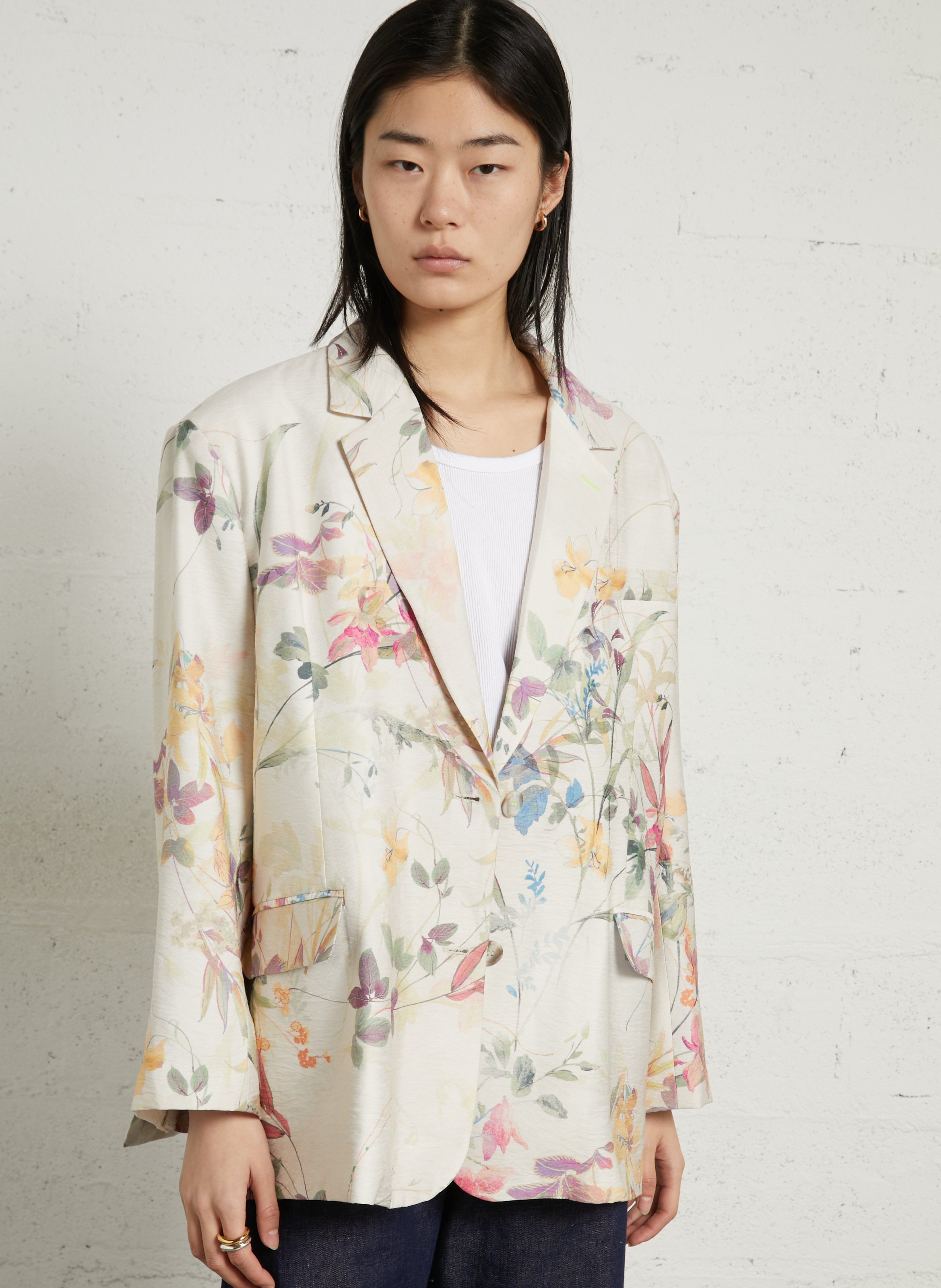 Oversized bedrukte blazer IMPERIAL Veelkleurig