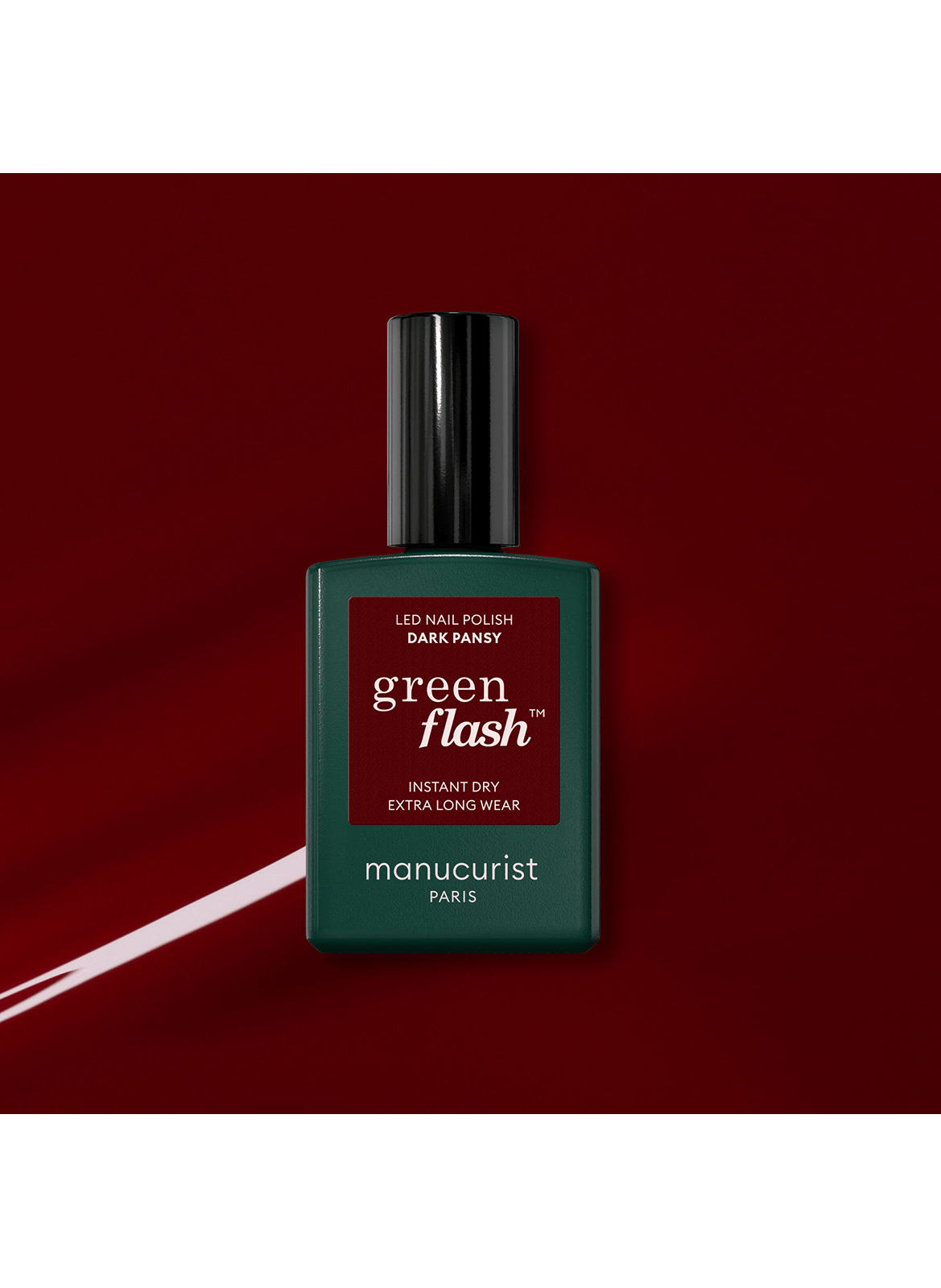 GREEN FLASH Dark pansy