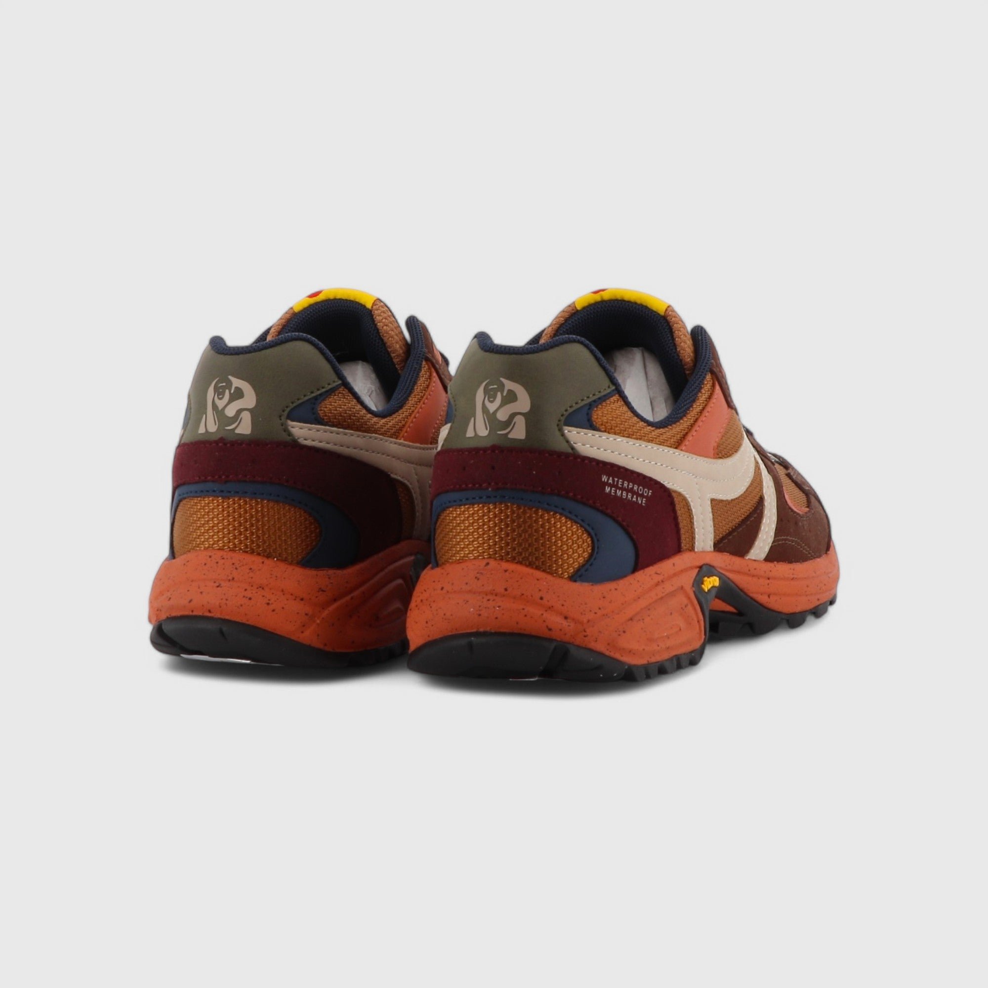 Baskets techniques et durables MEEKO Marron