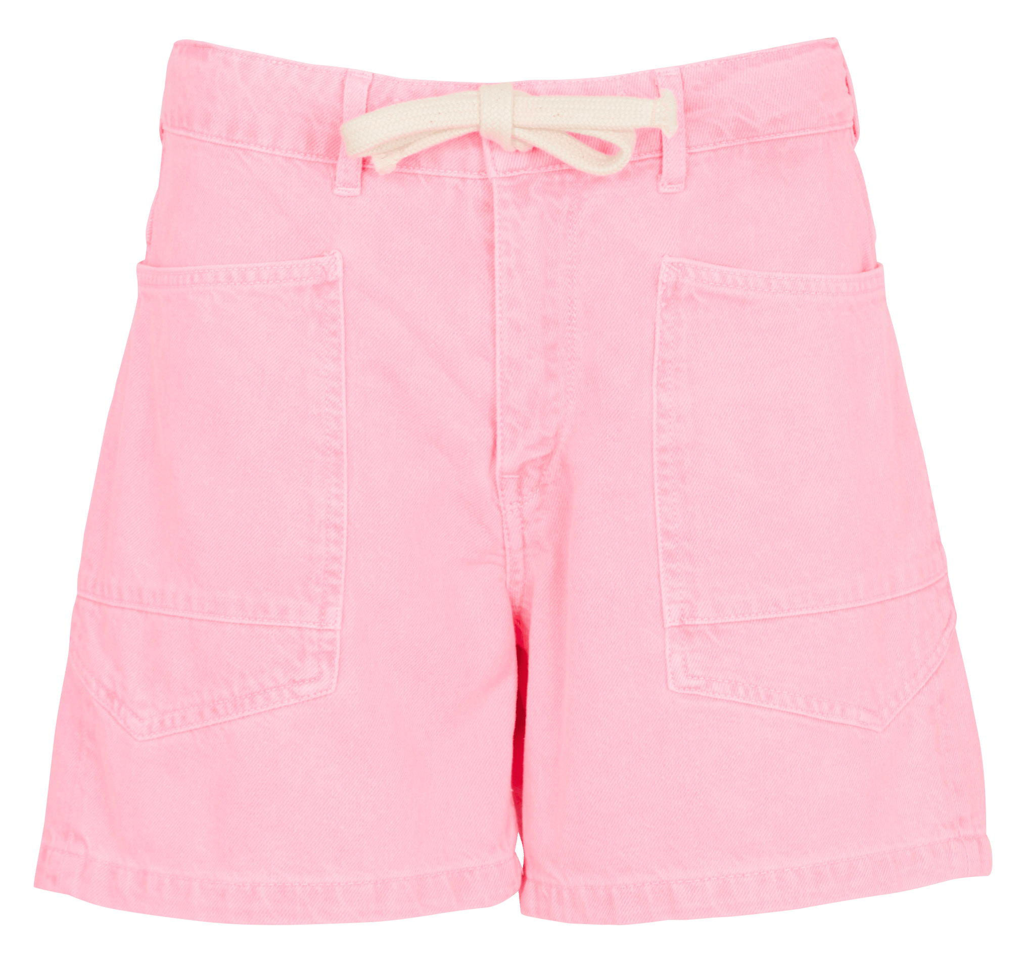 Short droit en coton LE TEMPS DES CERISES Rose