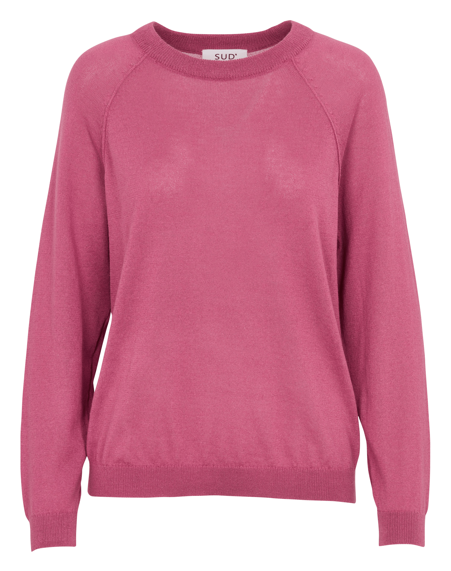 Kurzärmliger Pullover mit Rundhalsausschnitt SUD EXPRESS Rosa