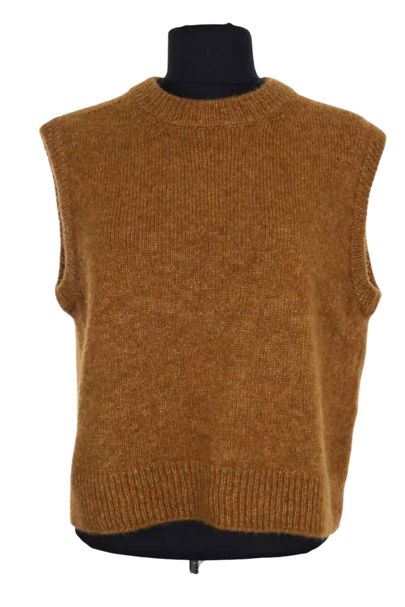 Pull sans manches SEZANE - Seconde main Marron