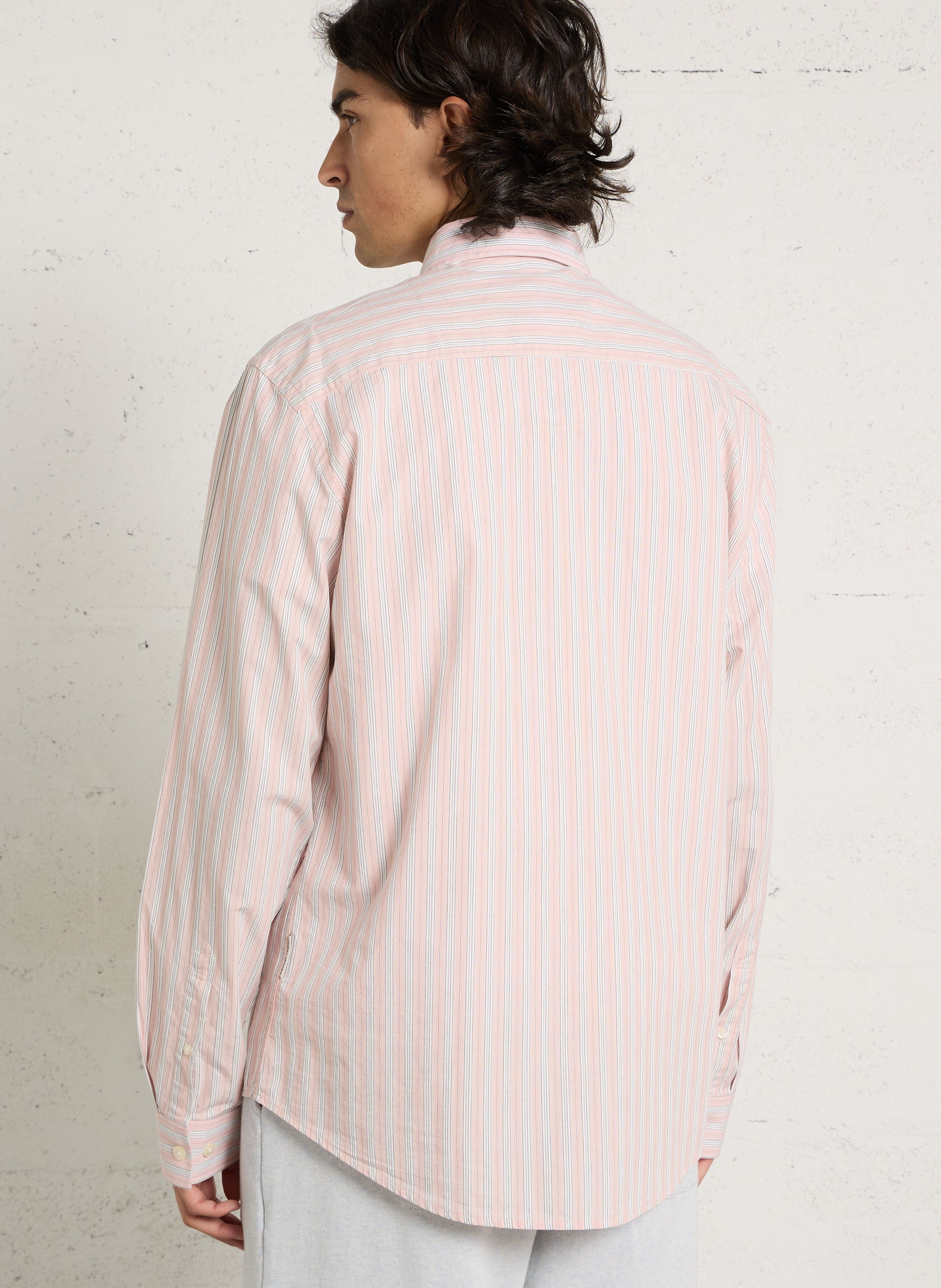 Chemsie col classique en coton CASUAL FRIDAY Beige