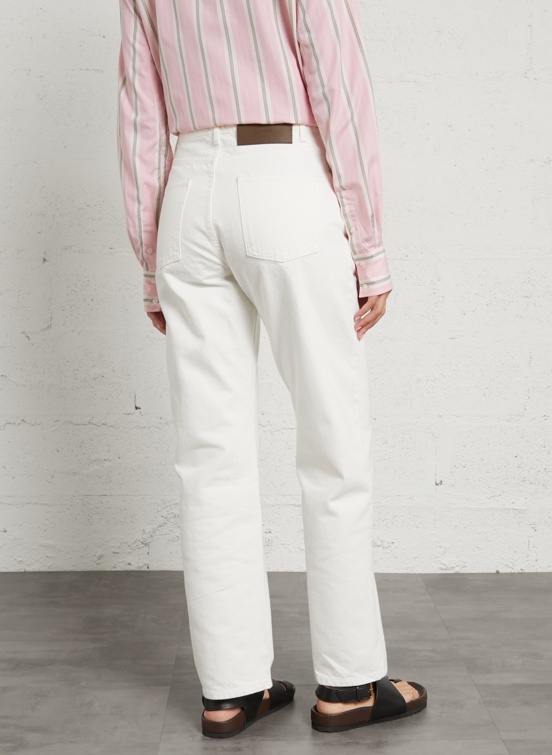 Gerade Jeans SOEUR Beige