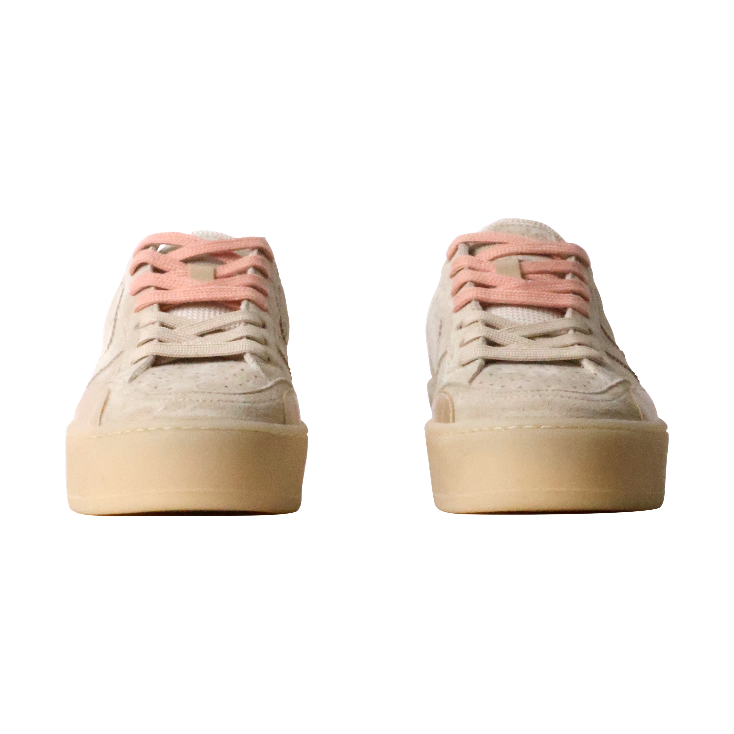 Leather trainers VICTORIA Beige