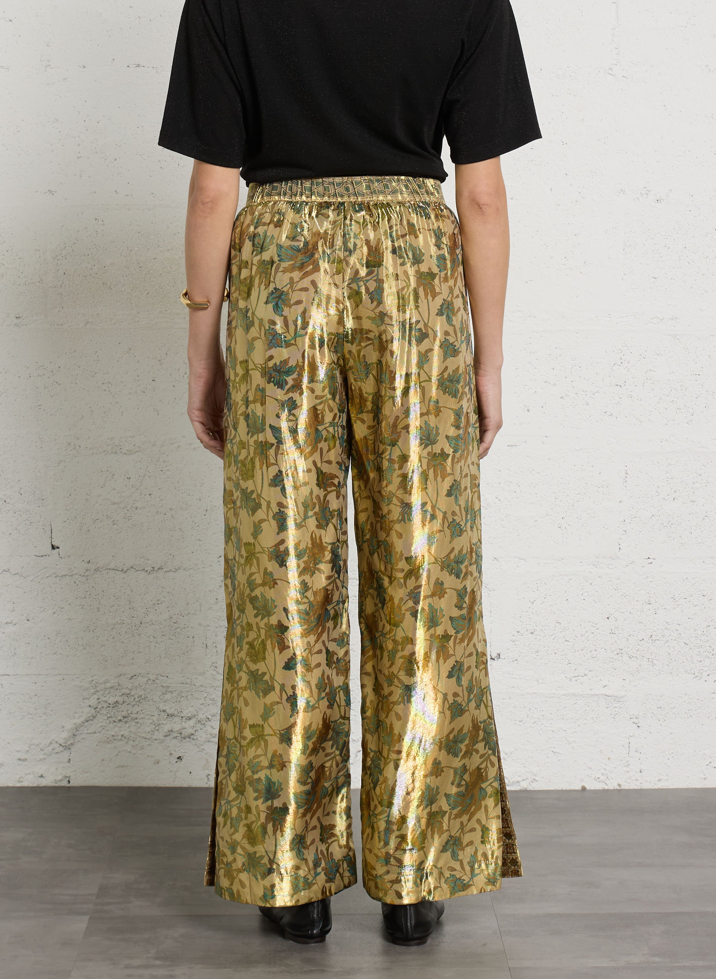 Printed wide-leg pants MES DEMOISELLES Multicolored