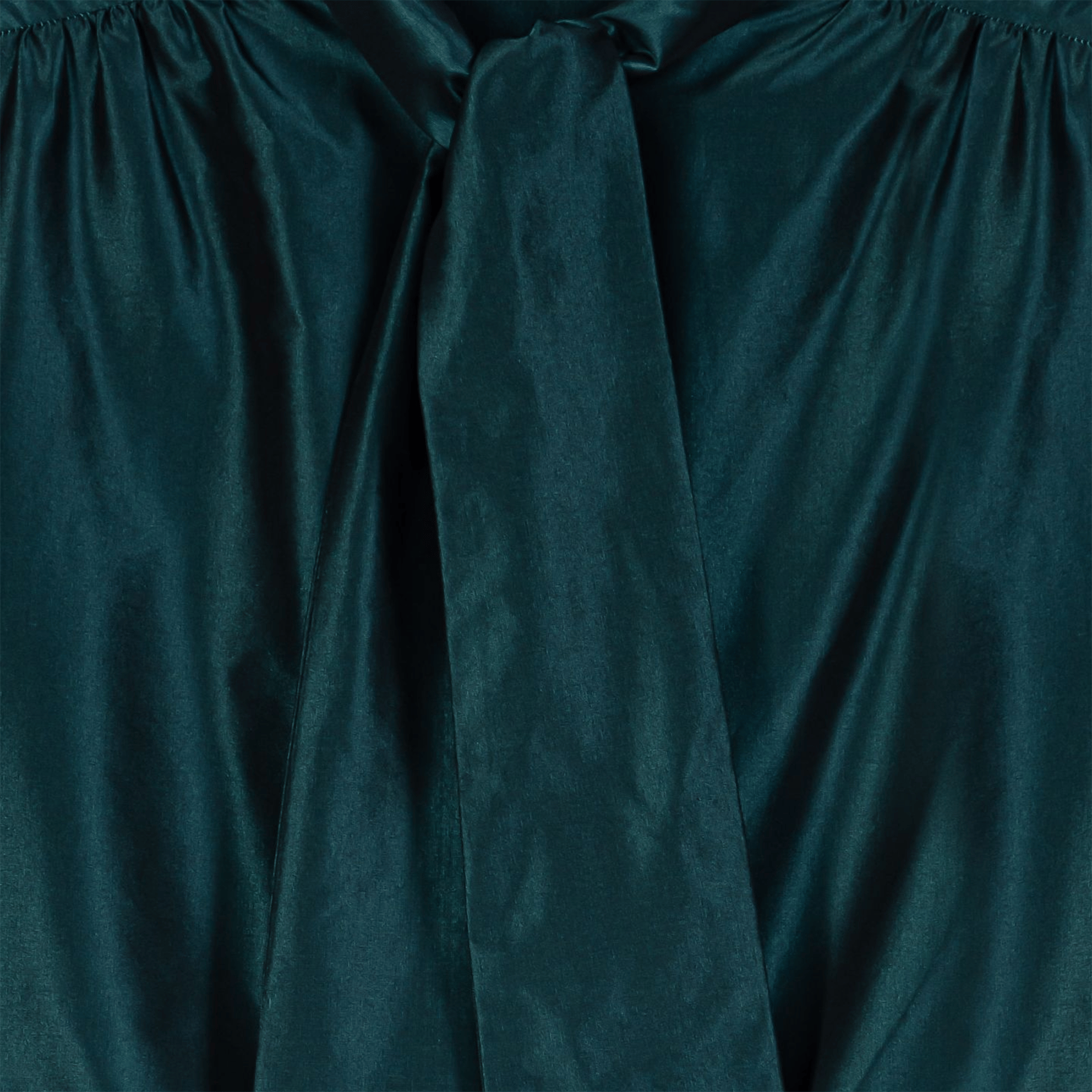 Blouse droite col à nouer MAJE Vert