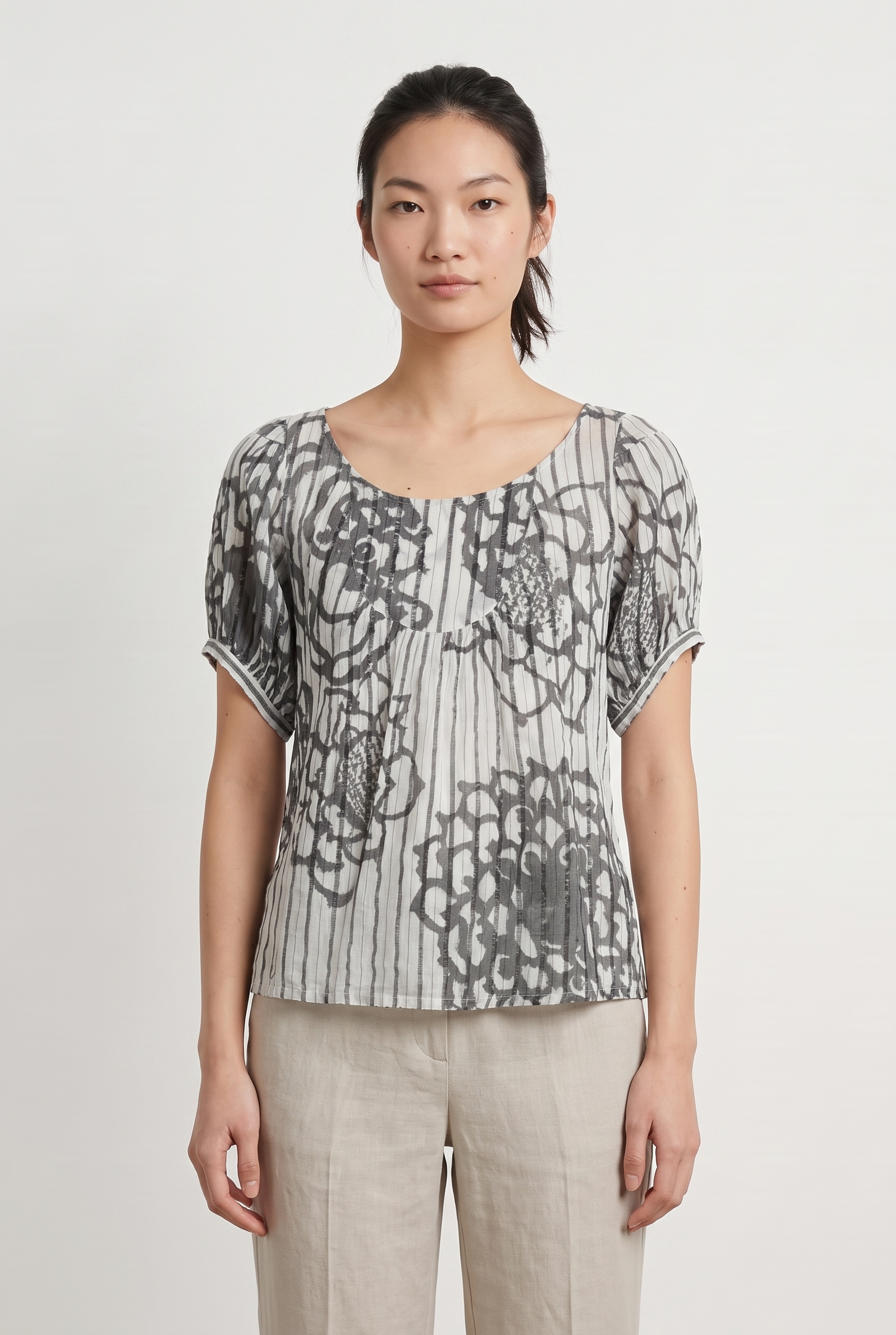 Blouse ANTIK BATIK - Seconde Main Grey