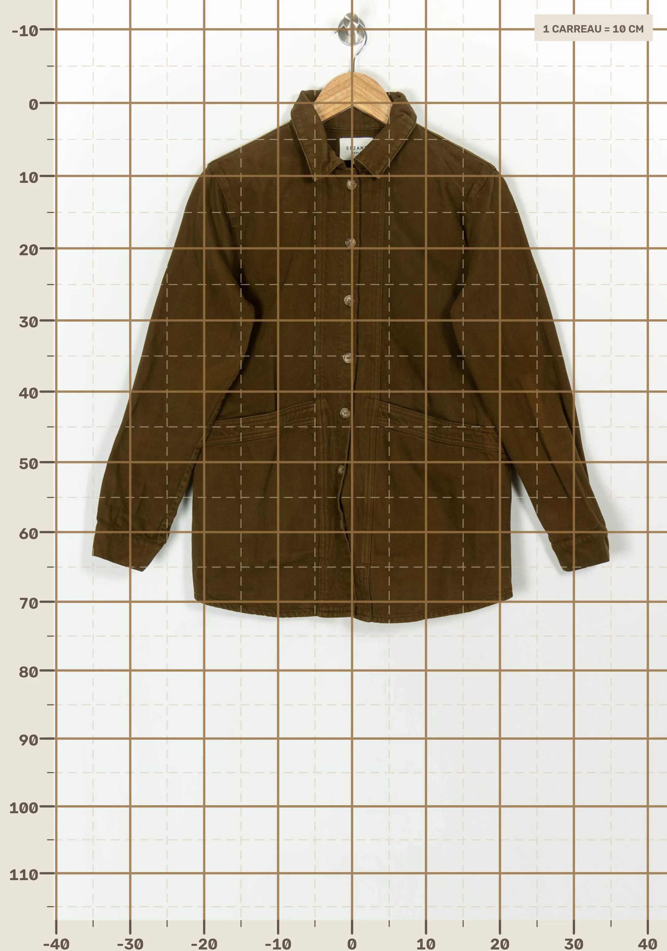 Veste SEZANE - Seconde main Vert