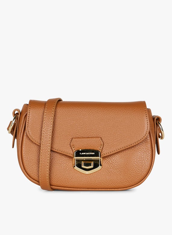 Sac Trotteur Rabat Avec Fermoir En Cuir Milano Sophia Caramel Lancaster Paris Femme 547 70 CARAMEL CARAMEL Place des Tendances