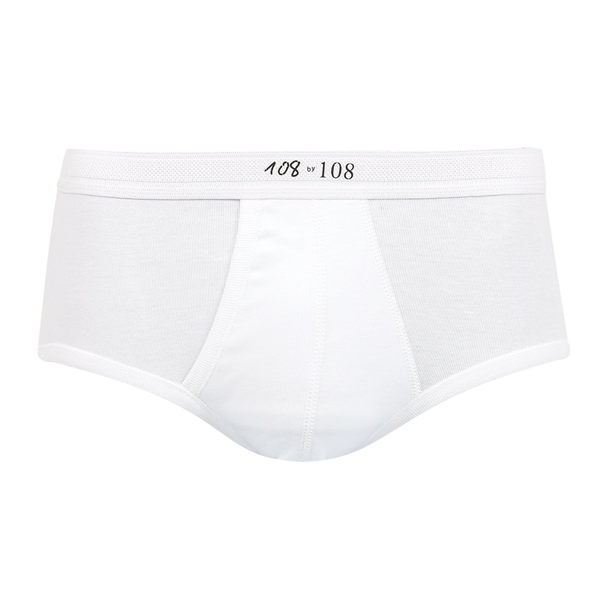 High-rise open pure premium cotton panties White