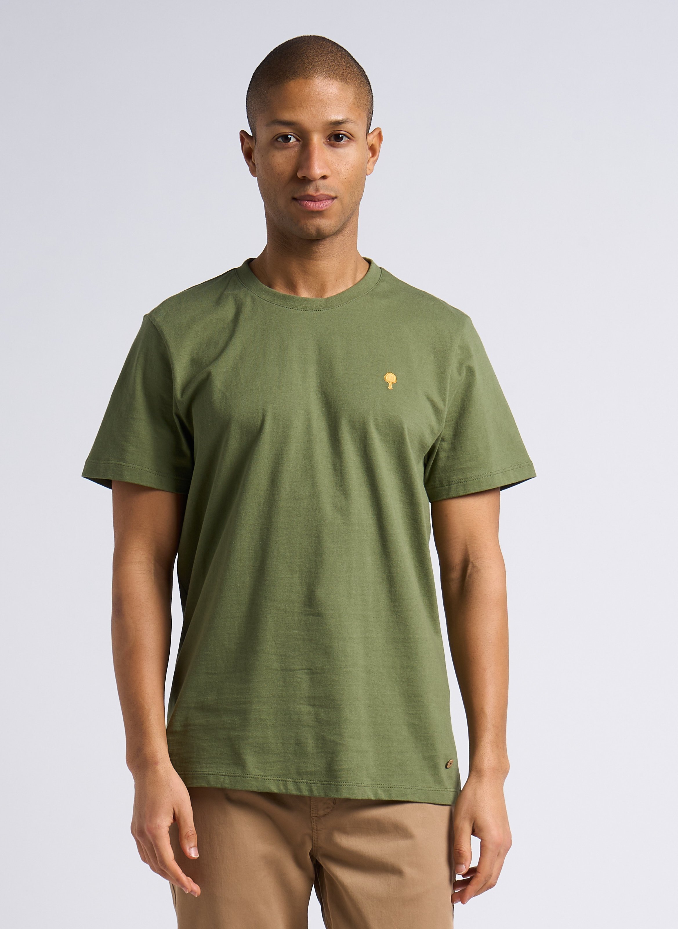 Besticktes T-Shirt aus Baumwoll-Mix, Regular Fit FAGUO