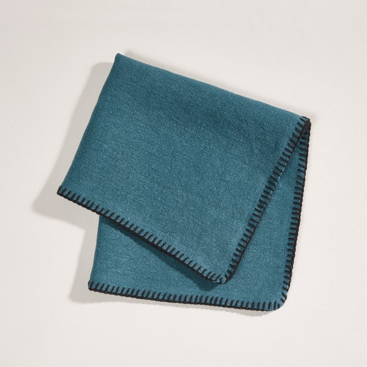 NINO - Linen napkin, 45 x 45 cm MADURA Blue