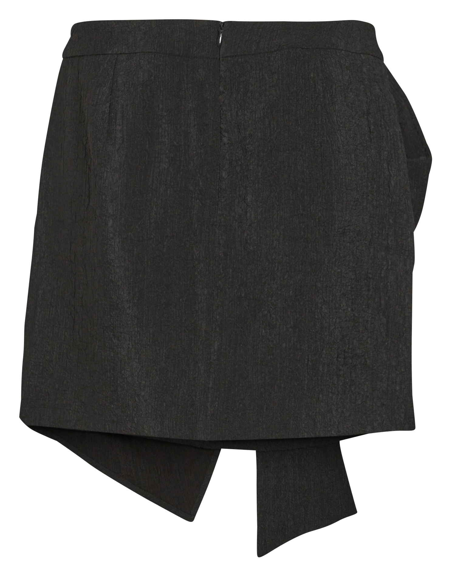 Jupe courte avec nœud  VILA Noir