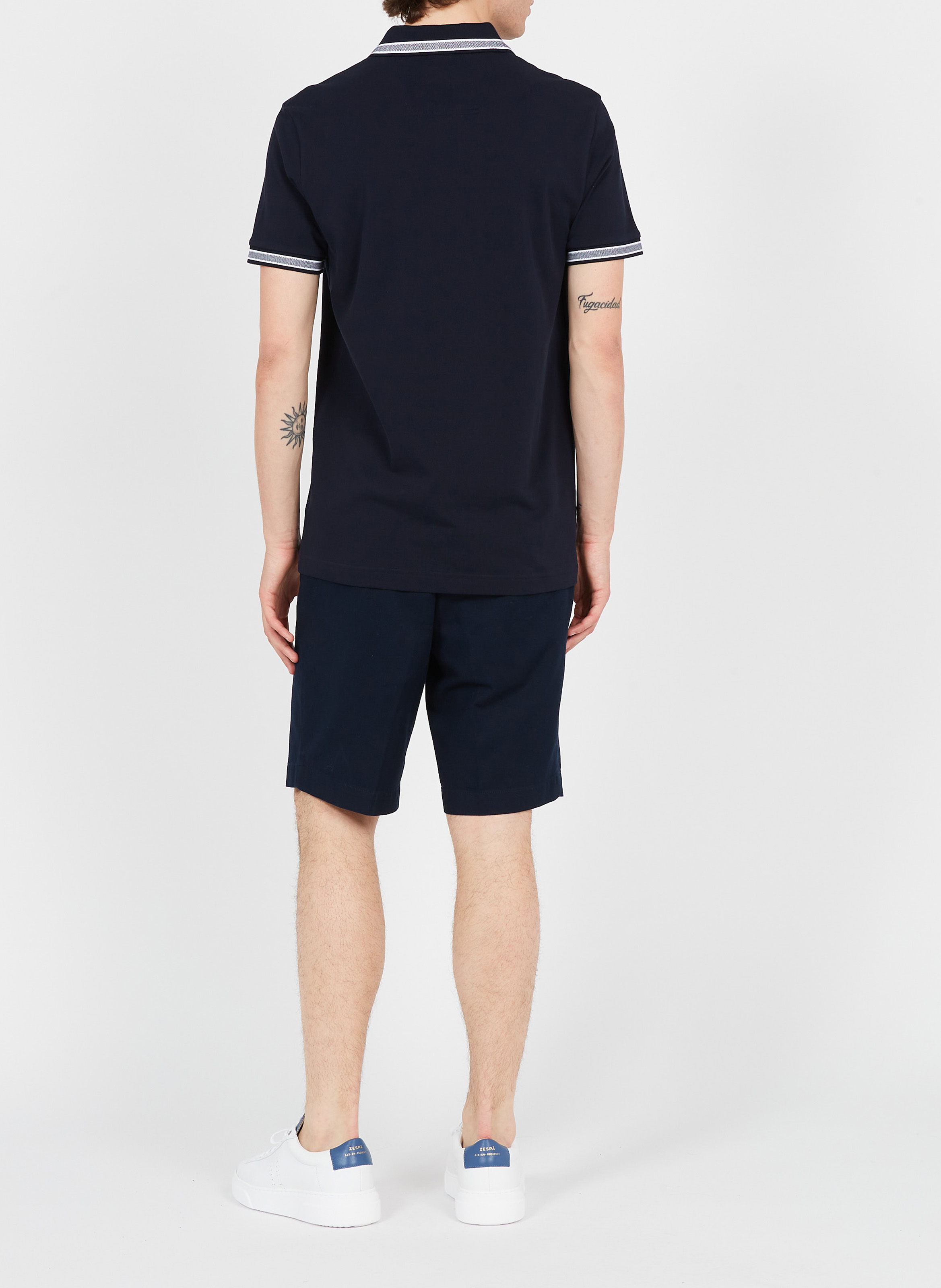 Regular-fit cotton polo shirt BOSS Blue