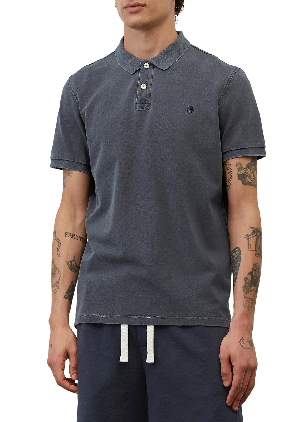 Polo regular-fit en coton bio MARC O'POLO