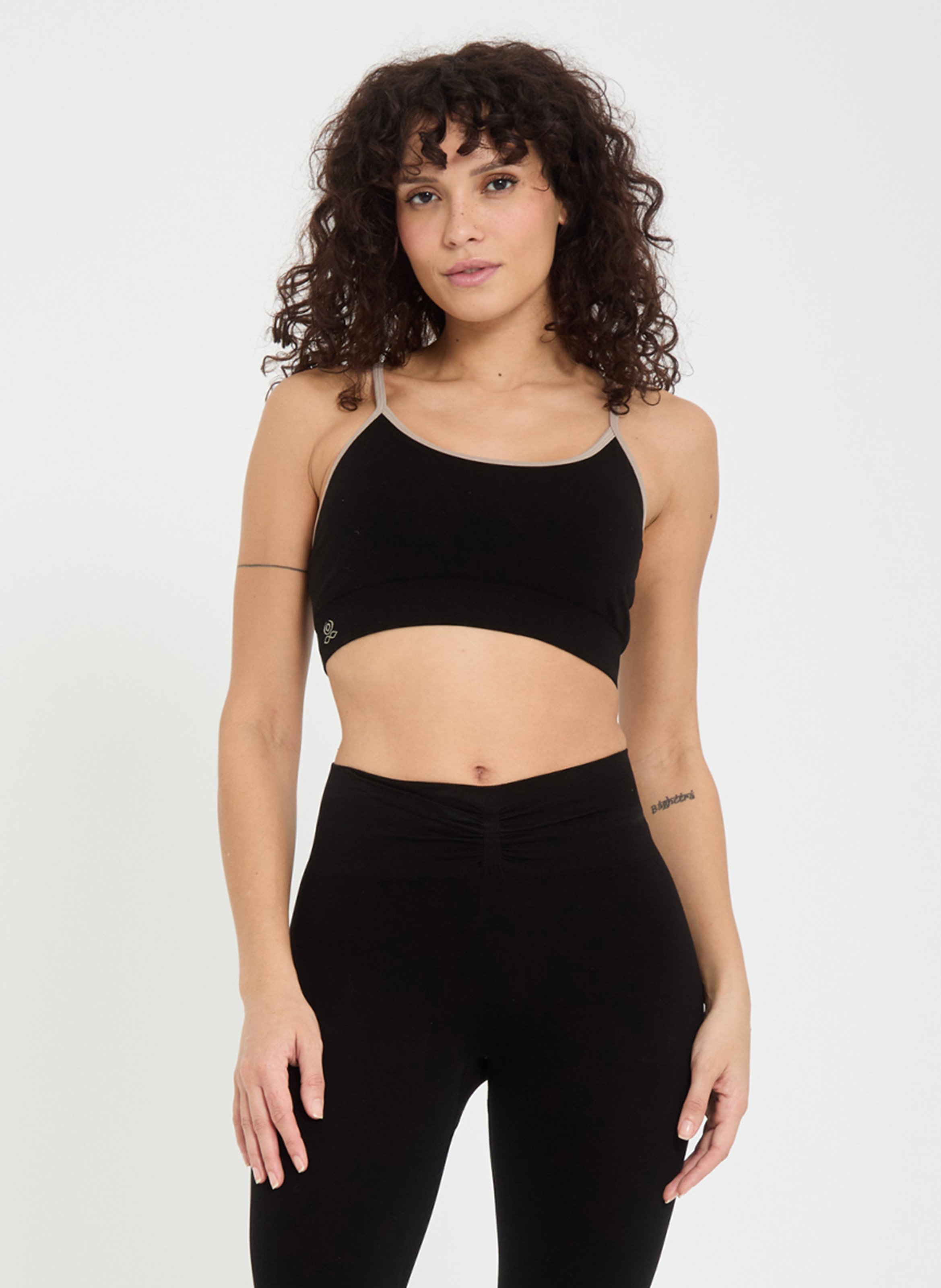 Brassière de sport YOGA SEARCHER Noir