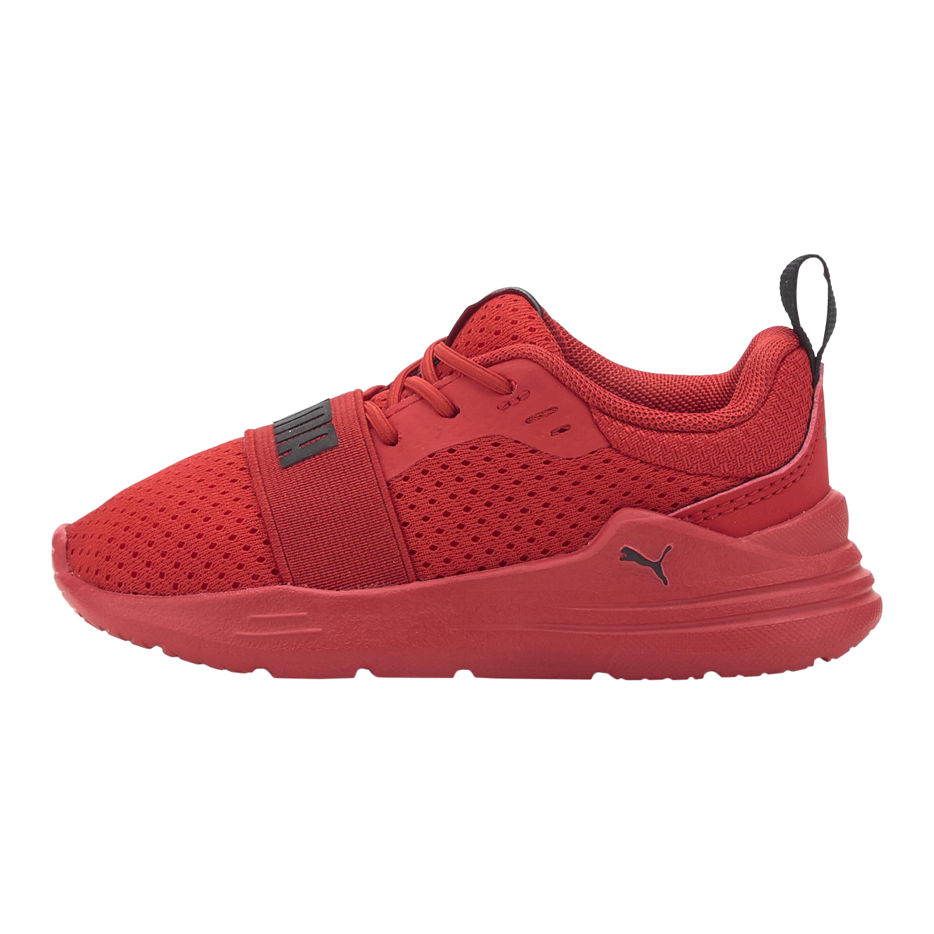 Kids' lace-up sneakers wired run ac PUMA Red