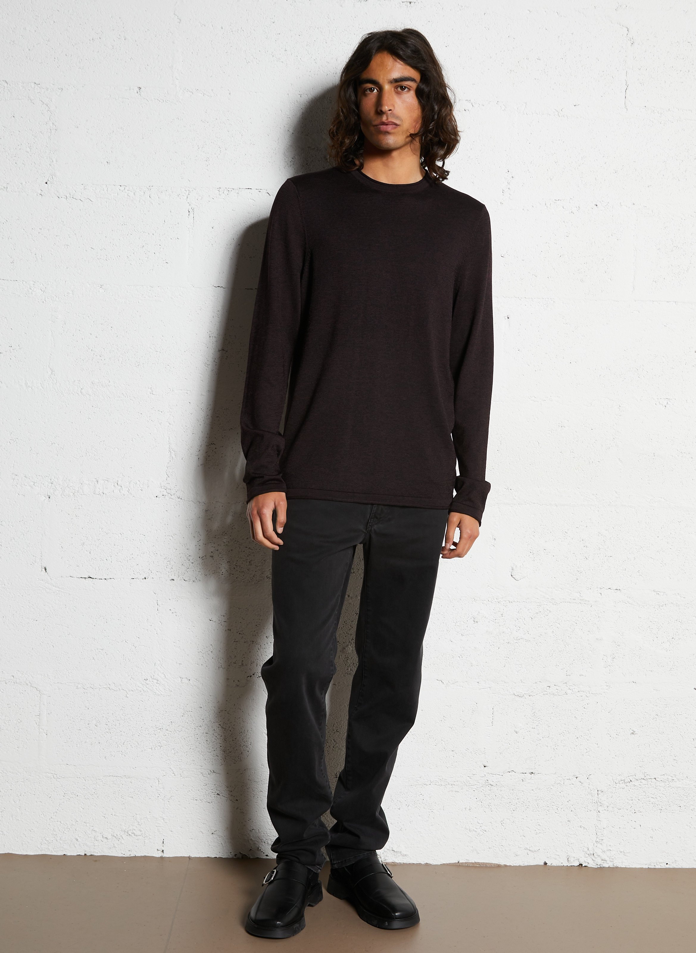 Rechte gebreide trui IKKS Violet