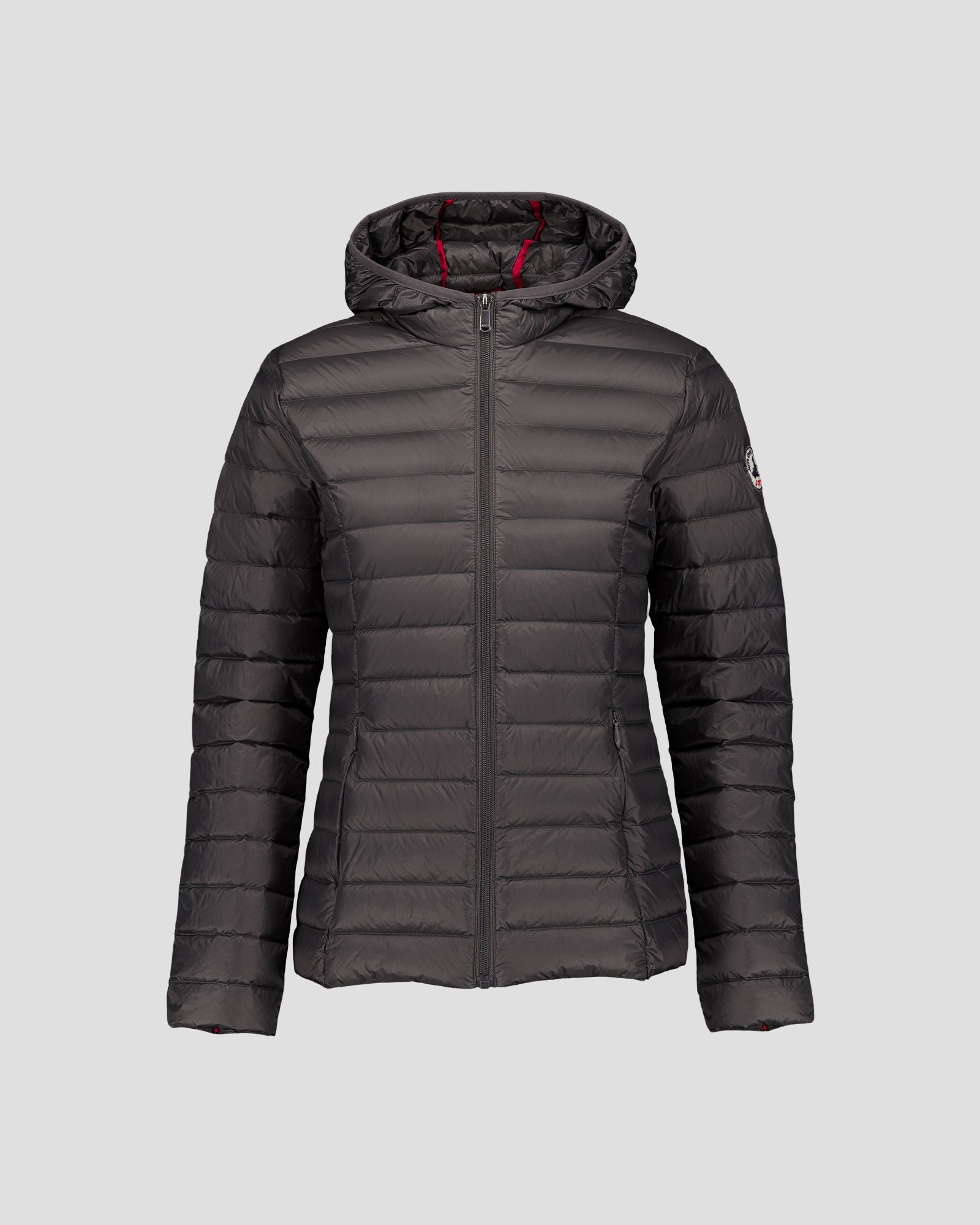 Lightweight hooded puffer jacket Cloe JOTT Grey