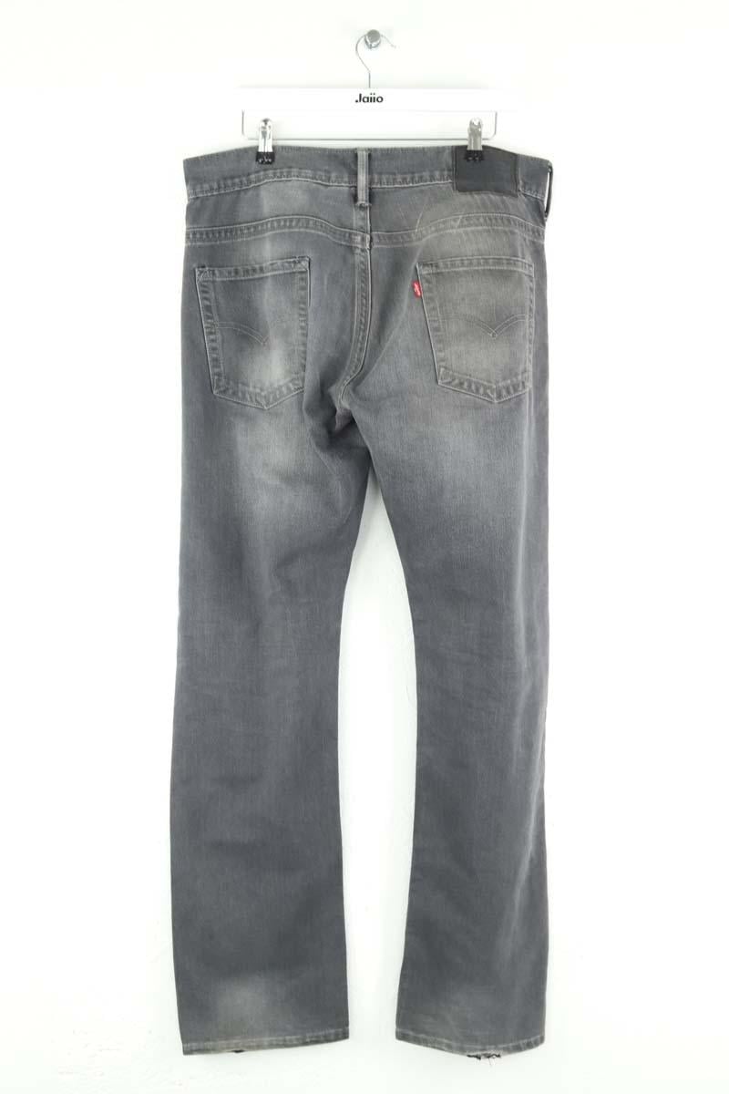 Cotton skinny jeans LEVI'S - Seconde main Grey