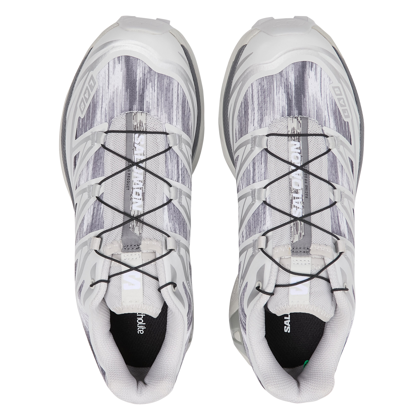 Baskets basses imprimées SALOMON Argent