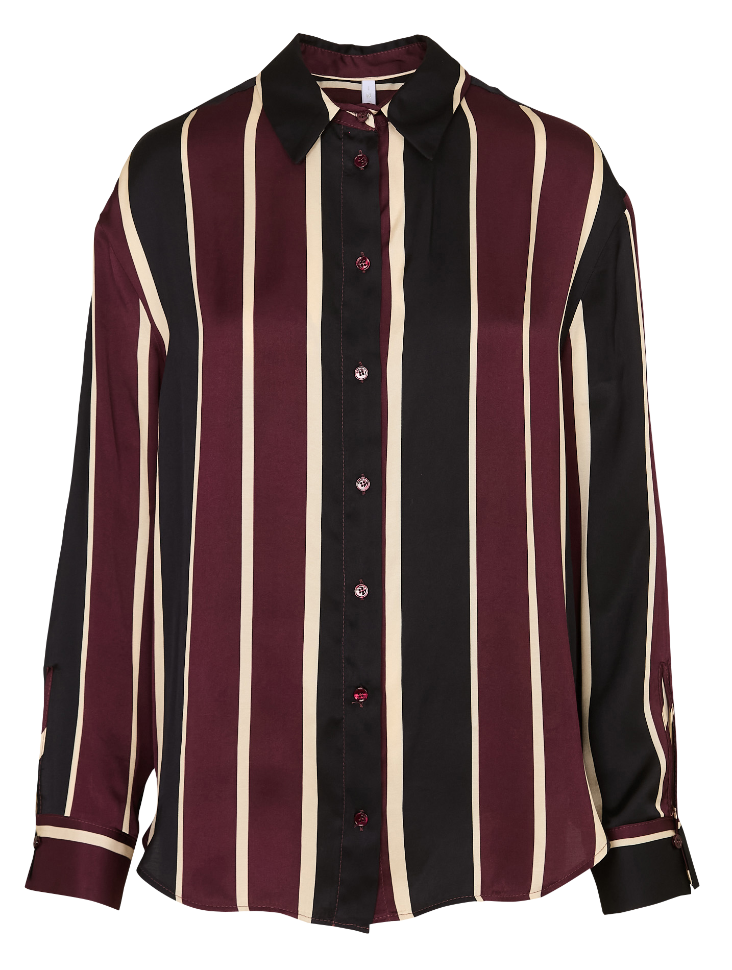 Striped straight shirt IMPERIAL Red