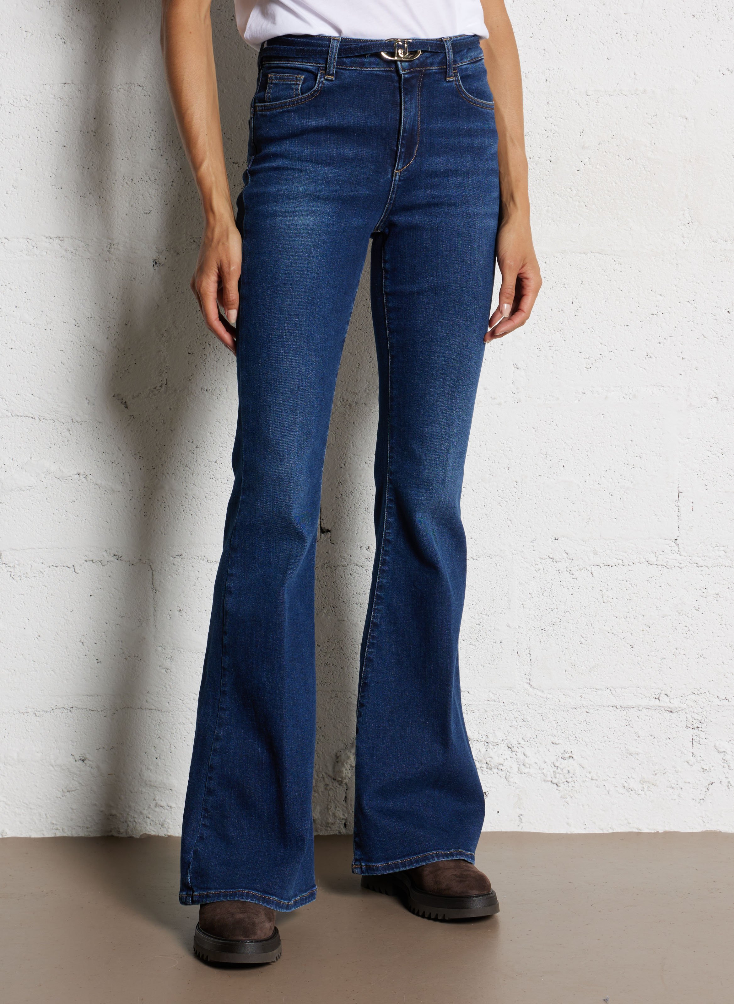 Bootcut-Jeans LIU JO Blau