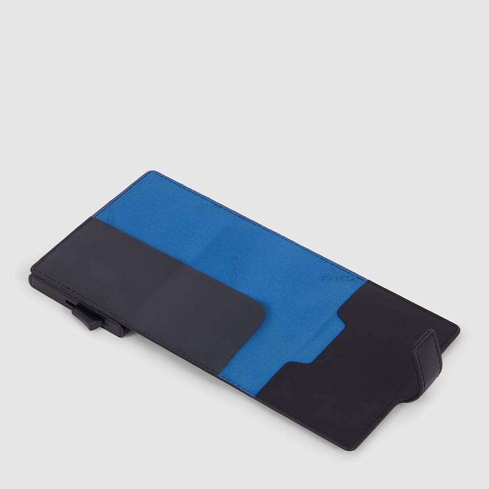 Metal credit card holder with RFID protection PIQUADRO Black