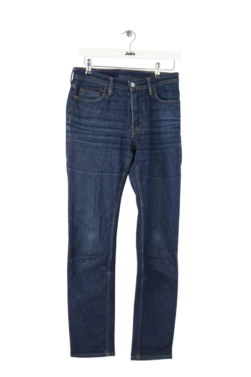 Bla Konst straight-leg cotton jeans ACNE STUDIOS - Seconde Main Blue