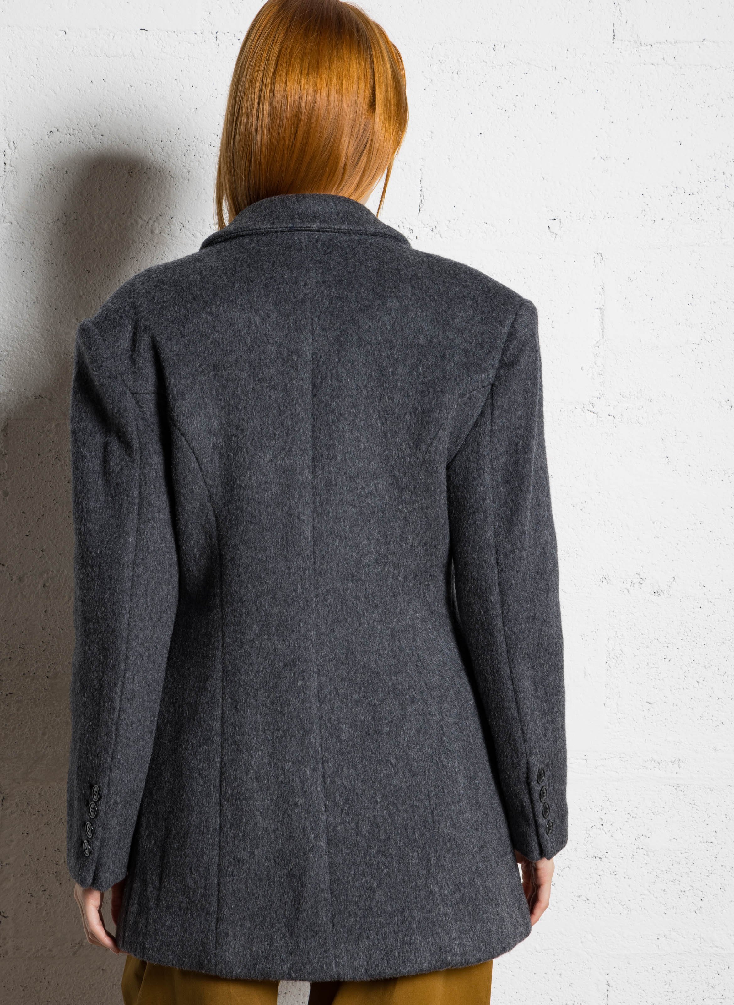 Wollen blazer BERENICE Grijs