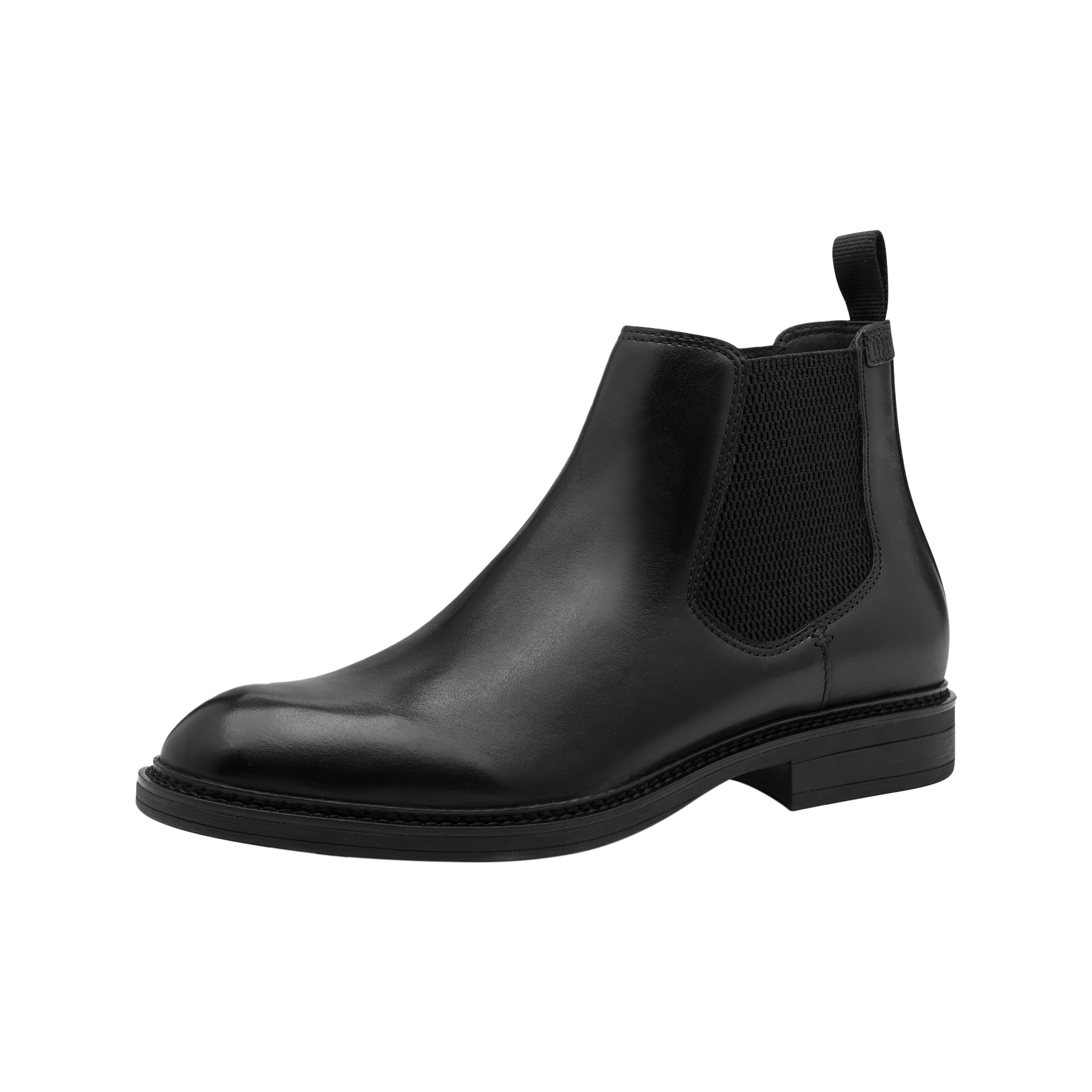 Leather Chelsea boot TAMARIS Black