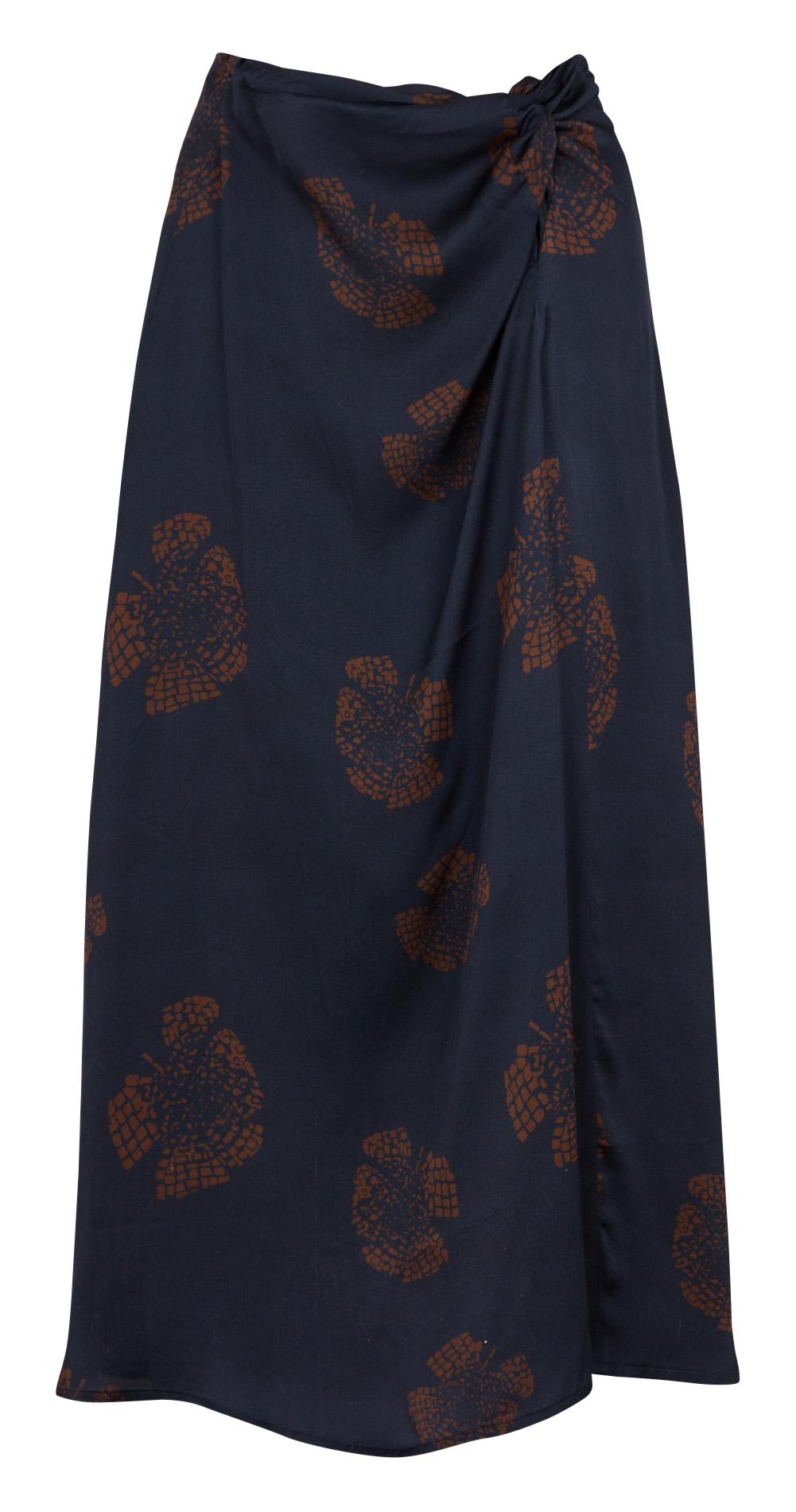 Jupe longue droite imprimée SESSUN Multicolore