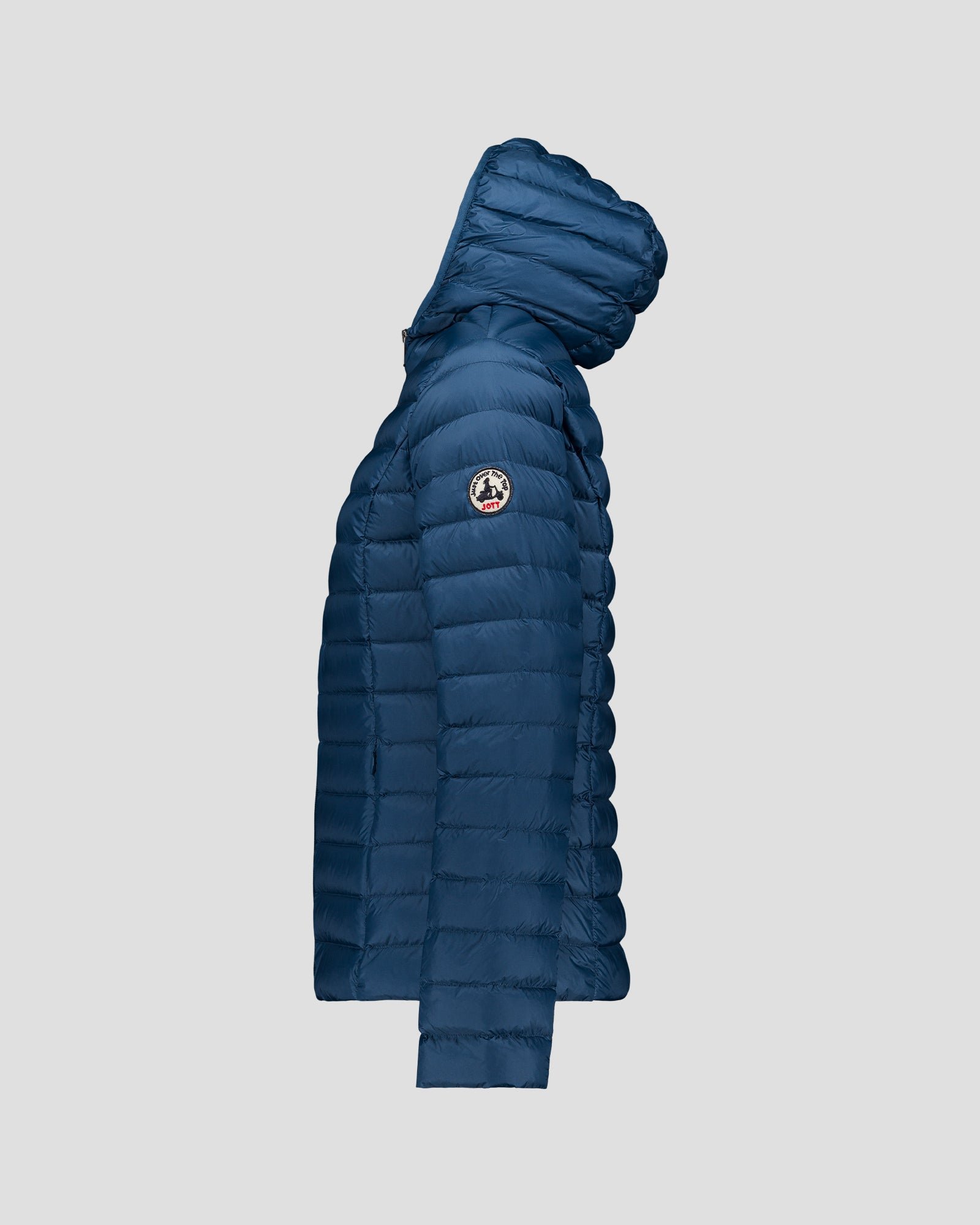 Lightweight hooded puffer jacket Cloe JOTT Blue