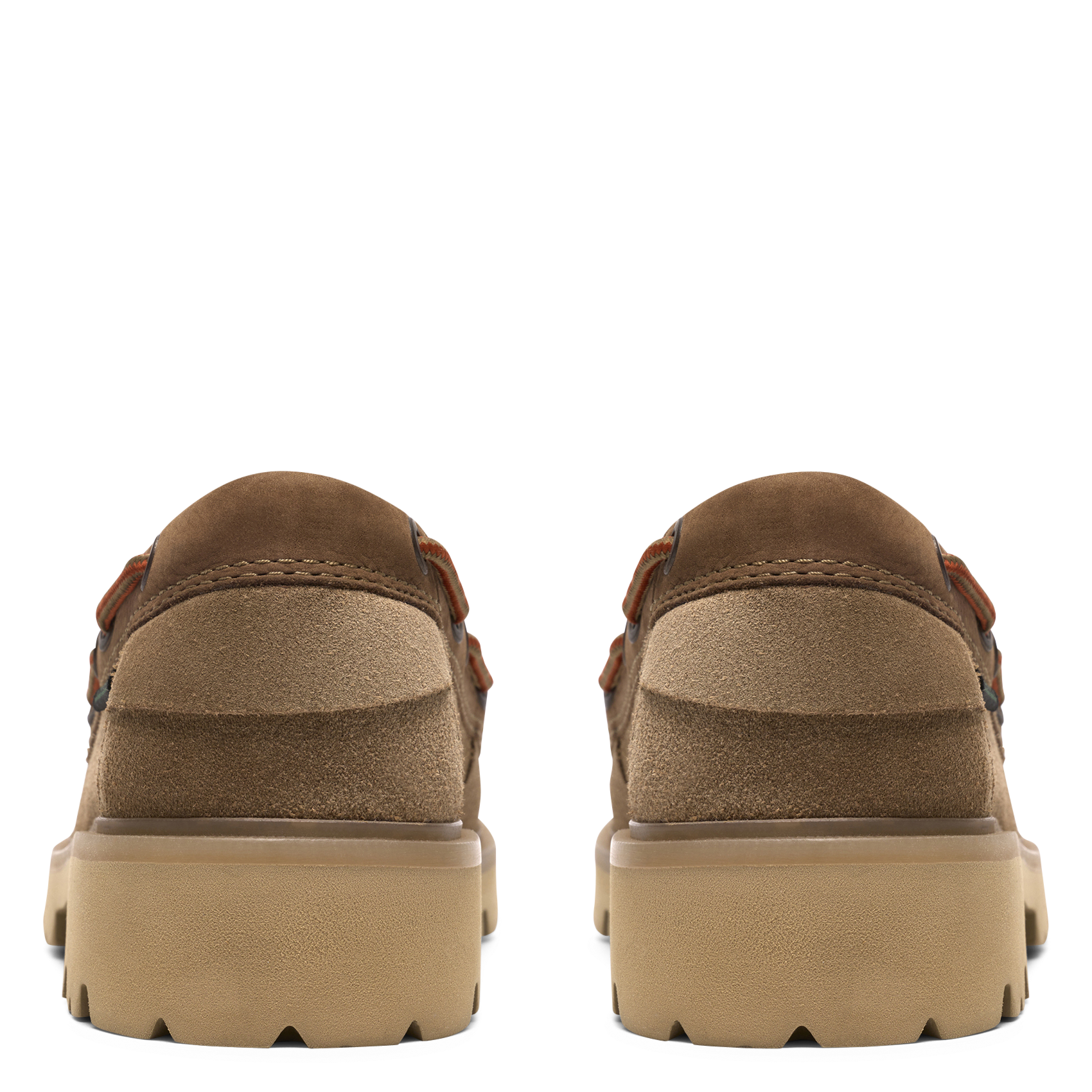Bootschoenen van leer CLARKS Bruin