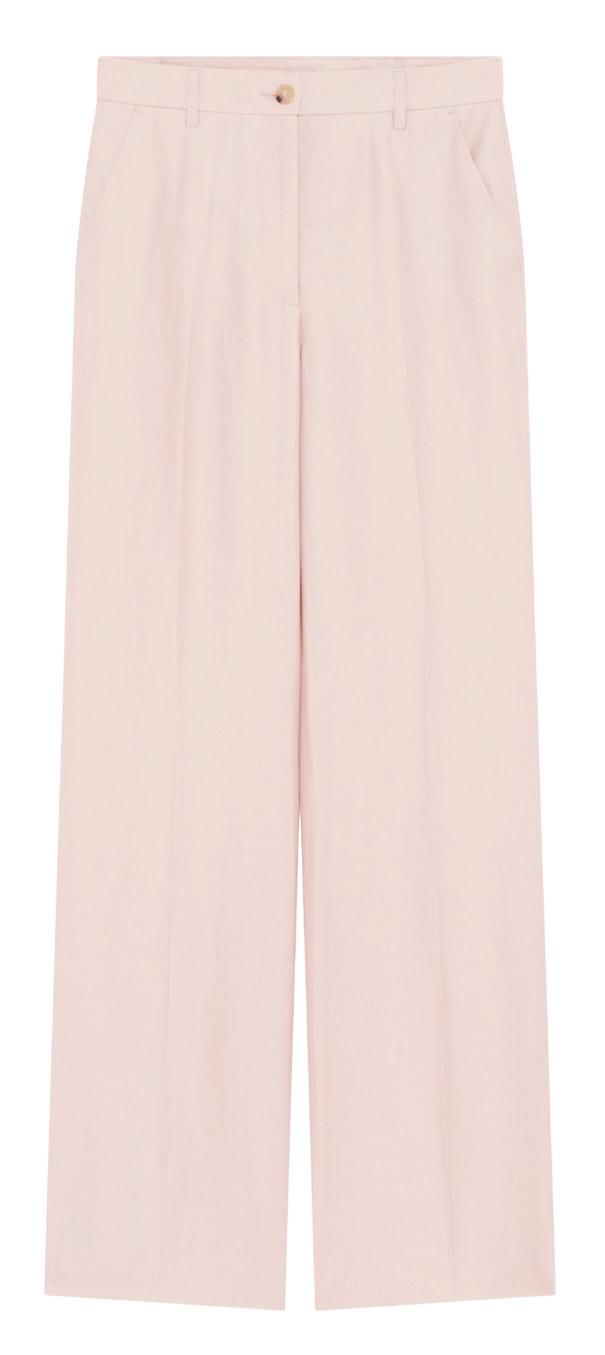 Pantalon droit taille haute PABLO Rot