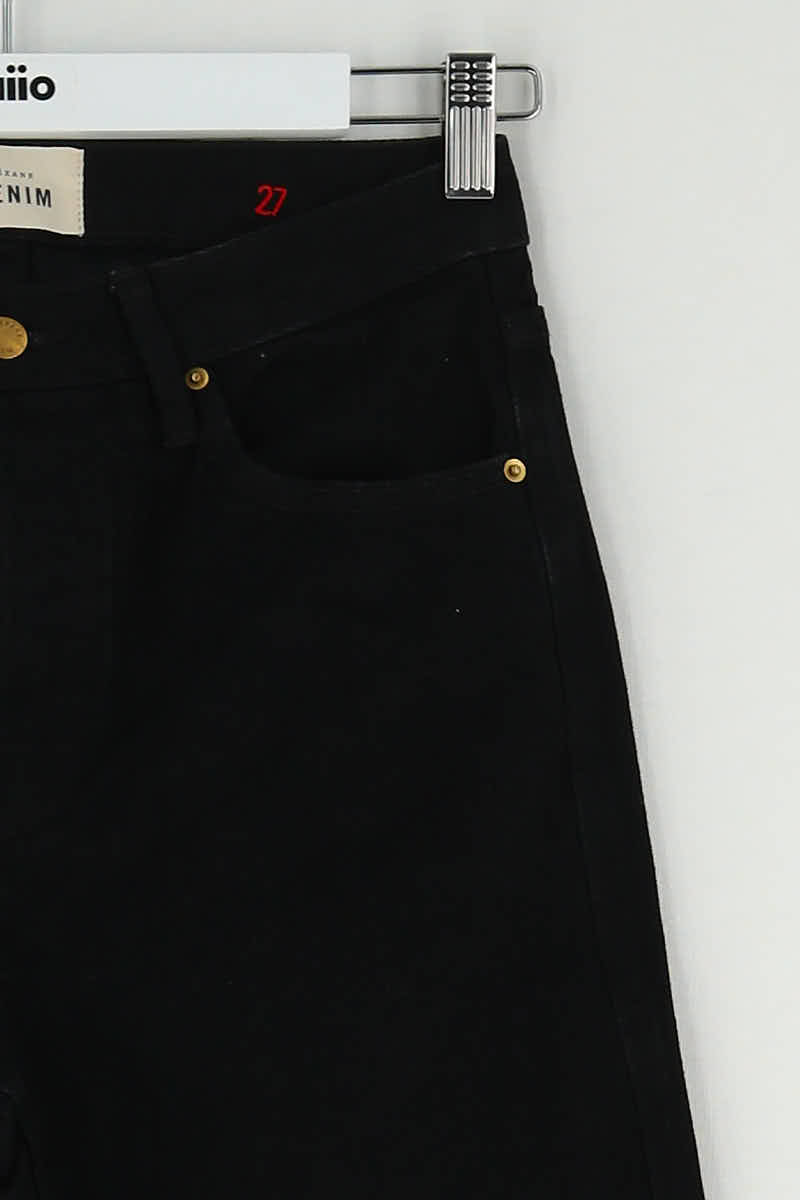- Straight-leg jeans
- 5 pockets
- Straight cut
- Faded effect SEZANE - Seconde main Black