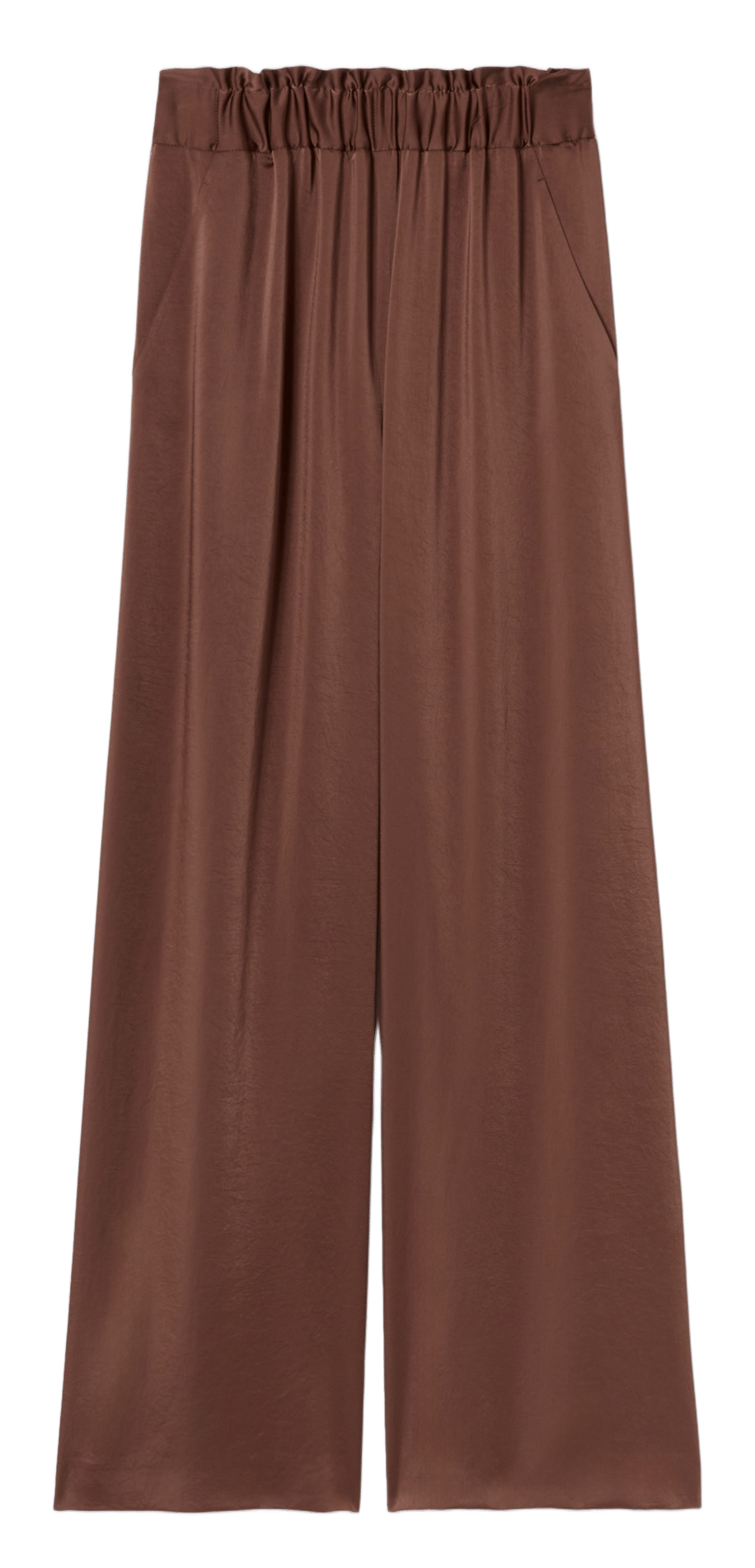 Pantalon large CLAUDIE PIERLOT Marron