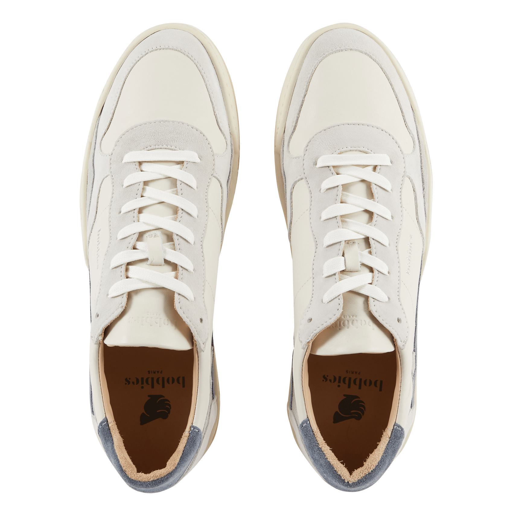 Low-top printed leather sneakers BOBBIES Multicolored