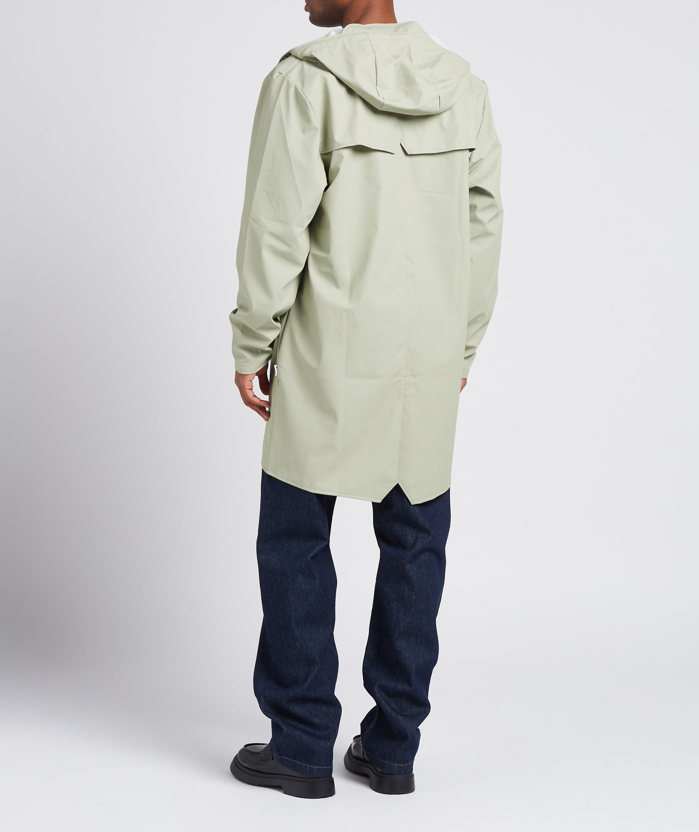 Gerade geschnittenes Rundhals-Sweatshirt aus Baumwoll-Mix SCHOTT Khaki